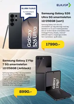 Forhåndsvisning av Elkjøp kundeavis gyldig fra 17.03.2026 | Side: 2 | Produkter: Smarttelefon