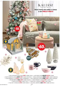 Pré-visualização Espaço Casa Catálogo de Natal 2025 válido de 11.10.2025 | Página: 42 | Produtos: Banco, Sofás, Caneca, Sofá