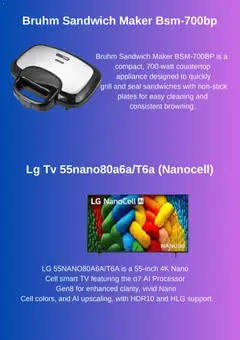 Offer preview "Justrite Catalogue" | Page: 5 | Products: Tv, Grill