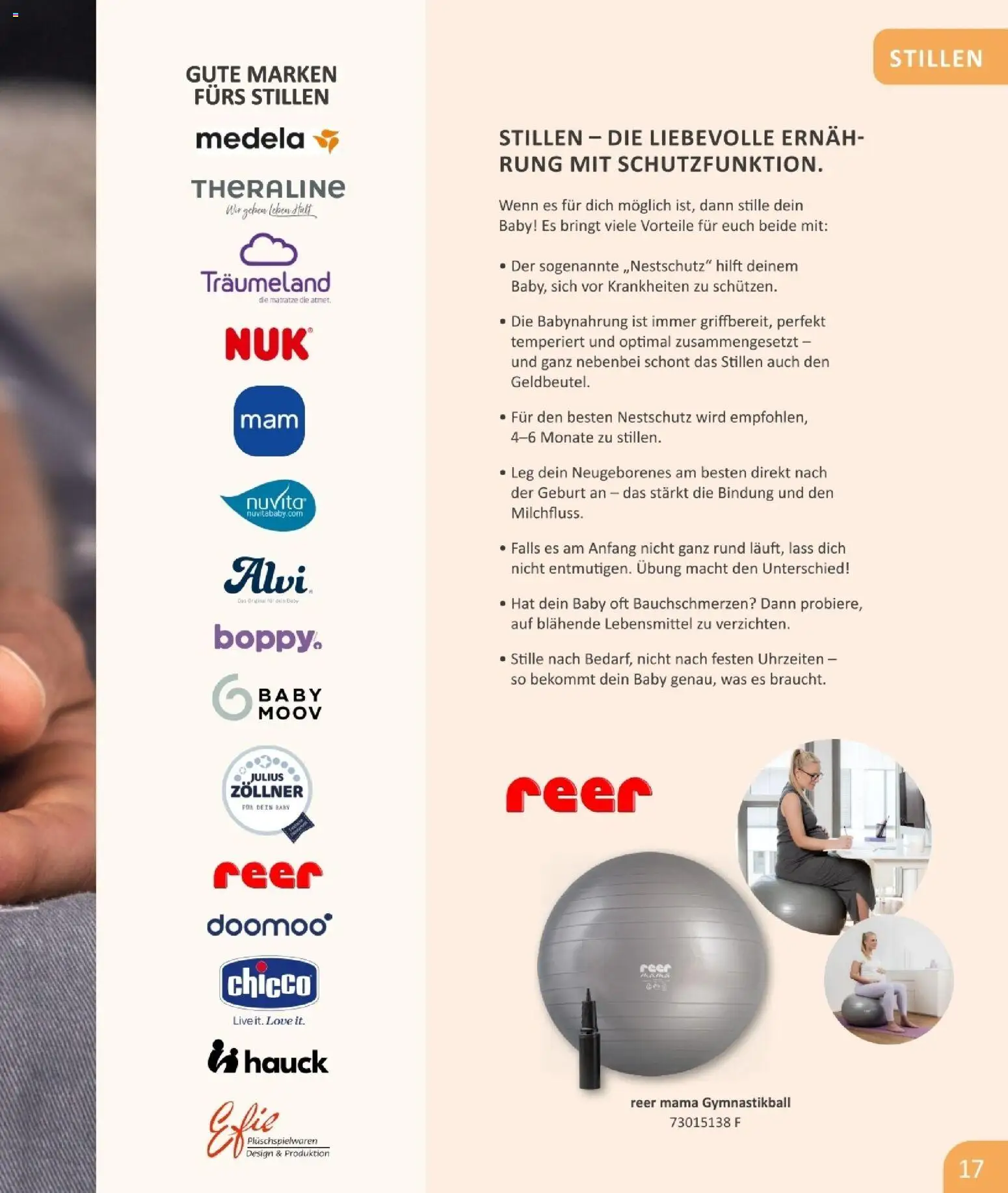 Vedes  Babykatalog  – gültig ab 01.01.2026 | Seite: 17 | Produkte: Matratze, Babynahrung