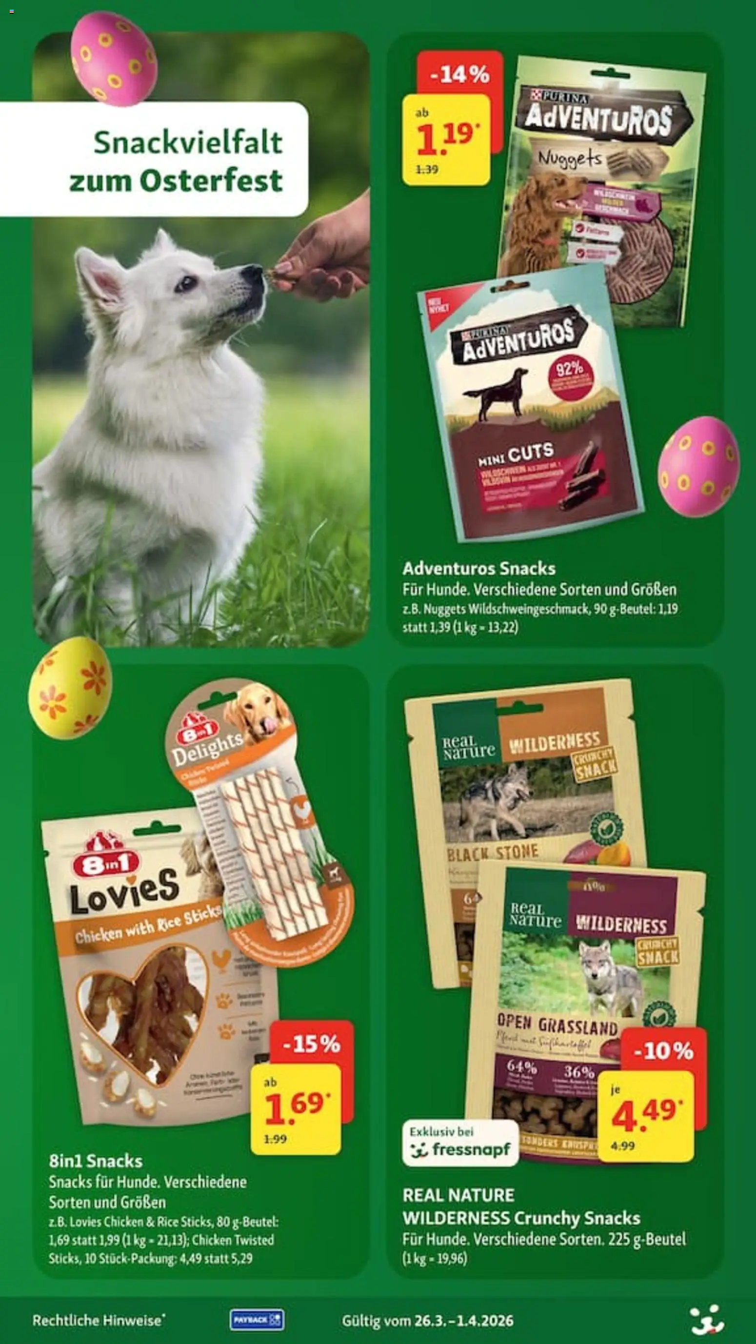Fressnapf Prospekt 	 – gültig ab 26.03.2026 | Seite: 8