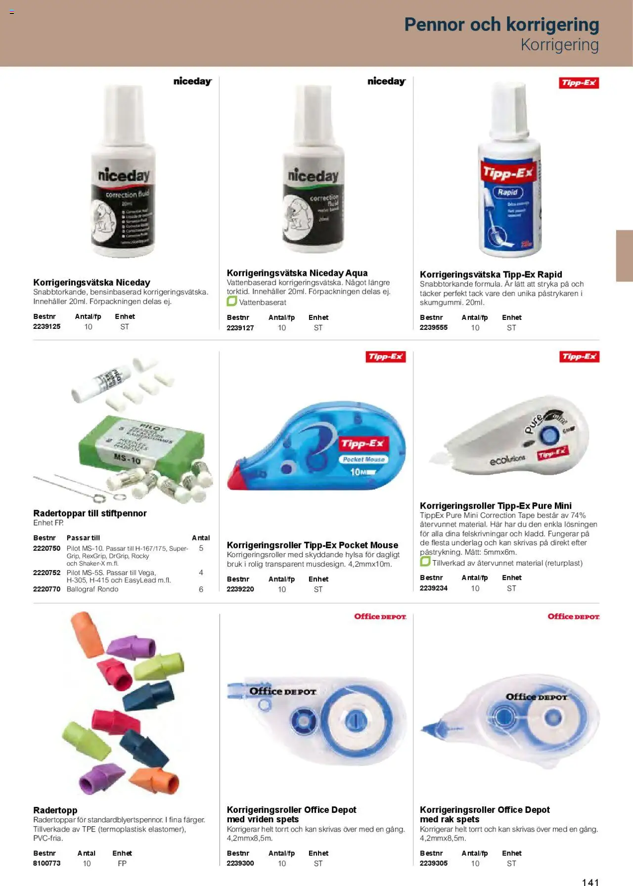 Office Depot reklamblad aktuell från 01.02.2025 | Sida: 143