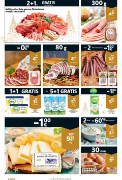 Cora folder week 50-51 - Voorbeeld van een folder van Cora, geldig van 09.12.2025 | Pagina: 4 | Producten: Room, Parmezaan, Boter, Eieren