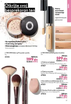 Oriflame katalog Oktobar 2025 - pregled Oriflame kataloga - važi od 08.10.2025 | Strana: 37 | Proizvode: Finish, Šminka, Korektor, Puder