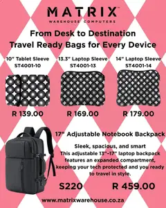 Matrix Warehouse specials catalogue – valid from 29.10.2025 | Page: 1