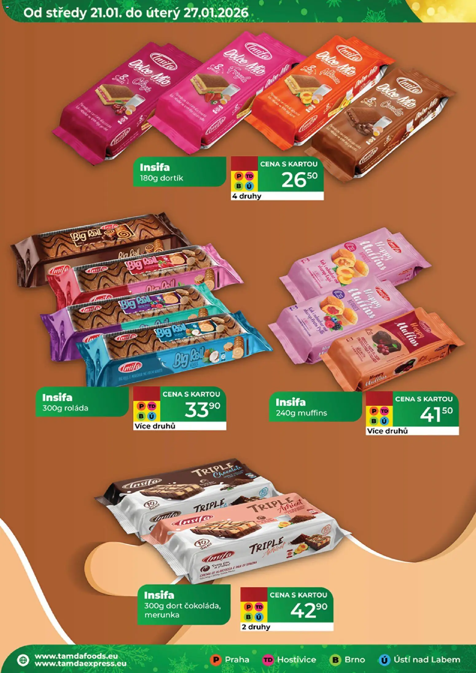 Tamda Foods leták od 21.01.2026 | Strana: 42 | Produkty: Dort