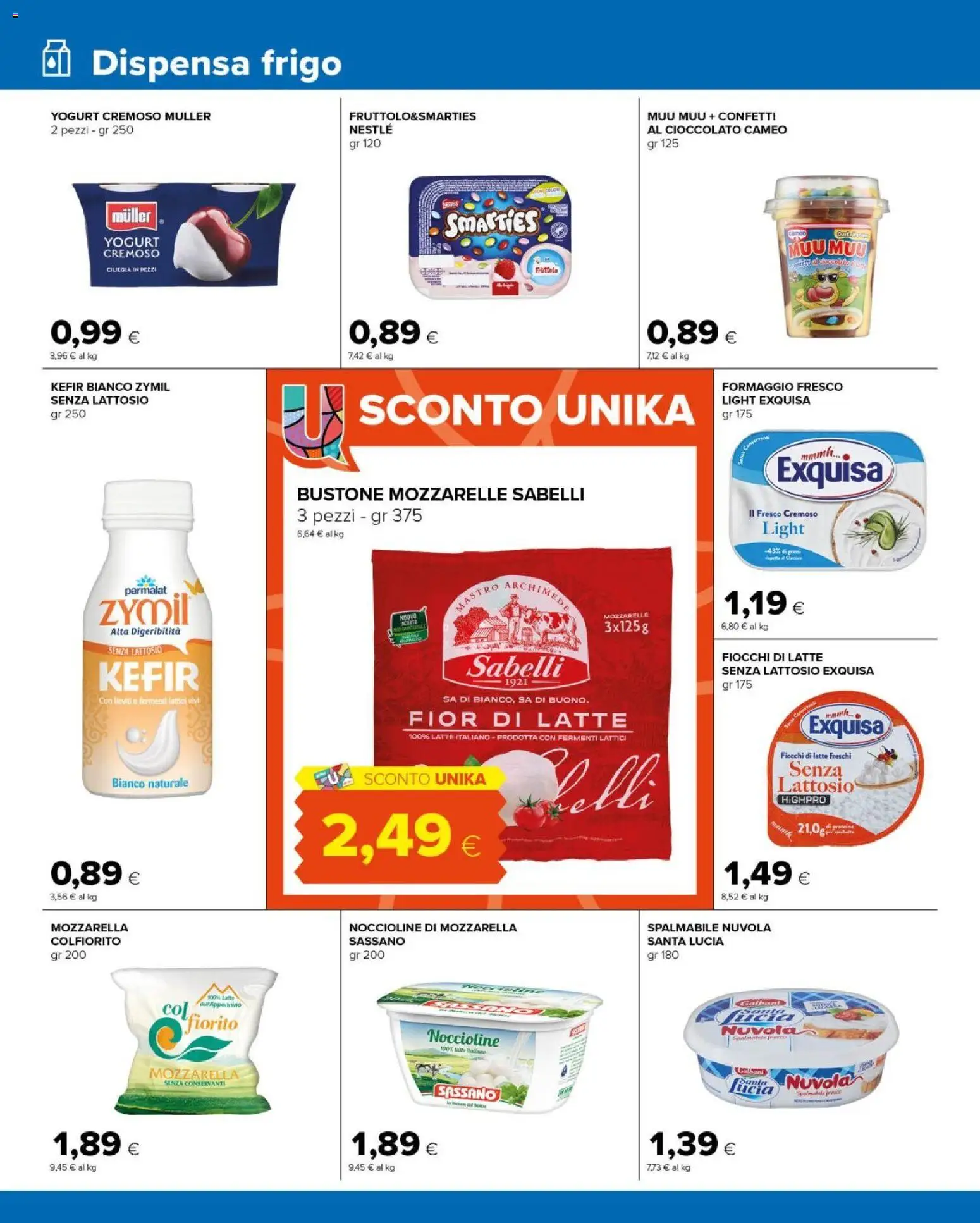 Volantino Tigre del 07.04.2026 | Pagina: 6 | Prodotti: Yogurt, Noccioline, Fiocchi di latte, Fiocchi