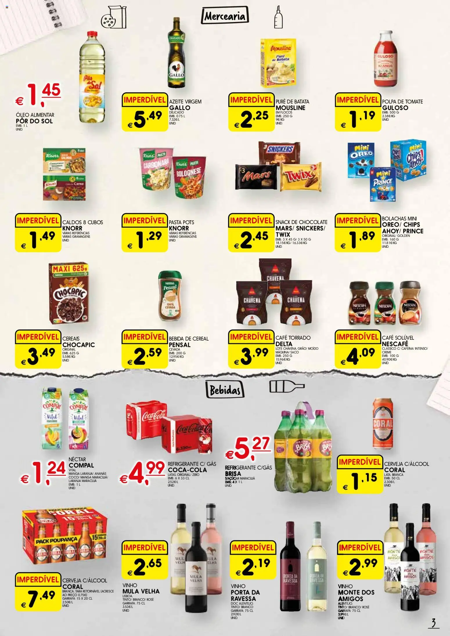 Meu Super folheto Madeira │ válido de 02.01.2026 | Página: 3 | Produtos: Porta, Knorr, Carne, Tomate