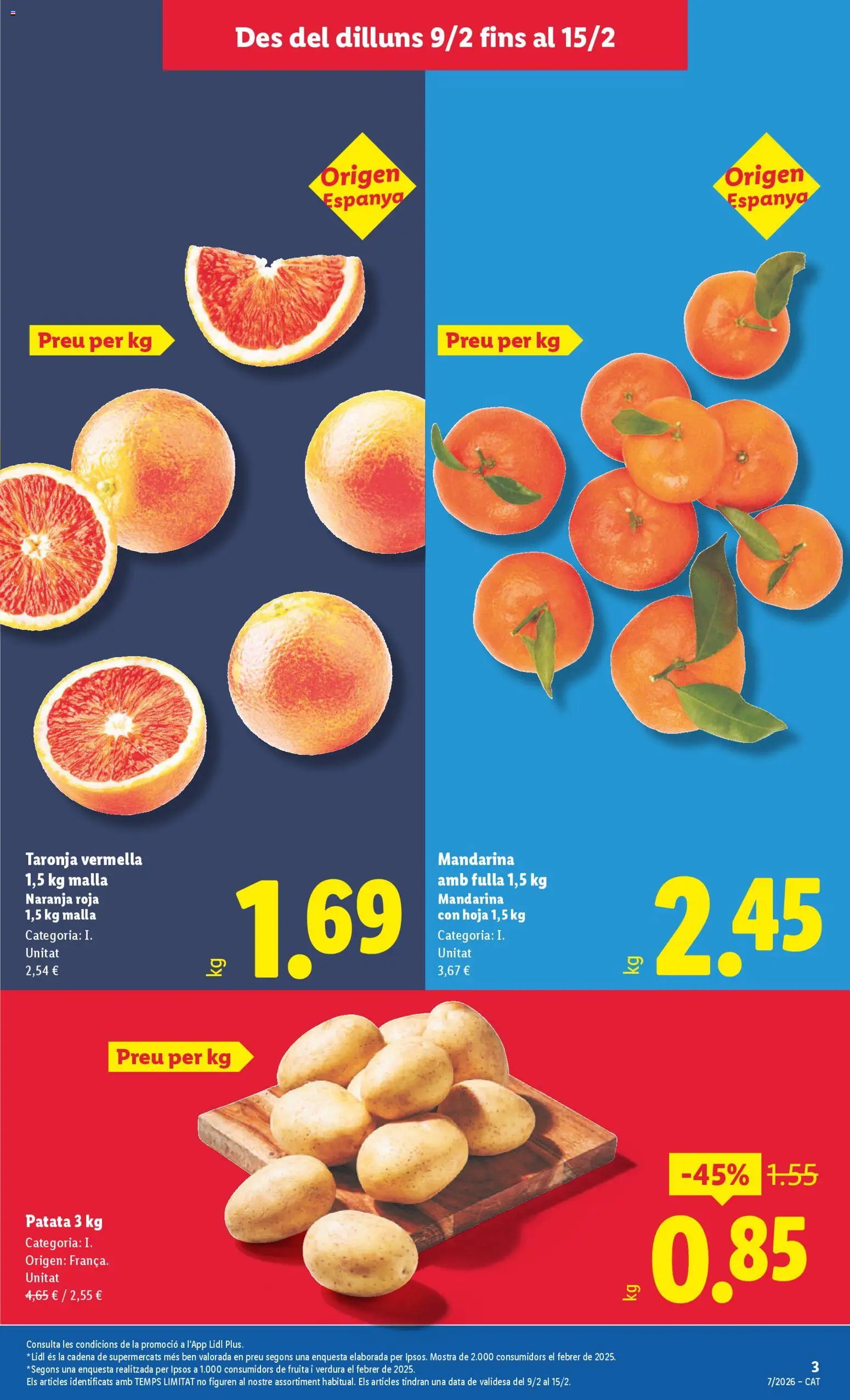 Lidl folleto │ válido desde el 09.02.2026 | Página: 3