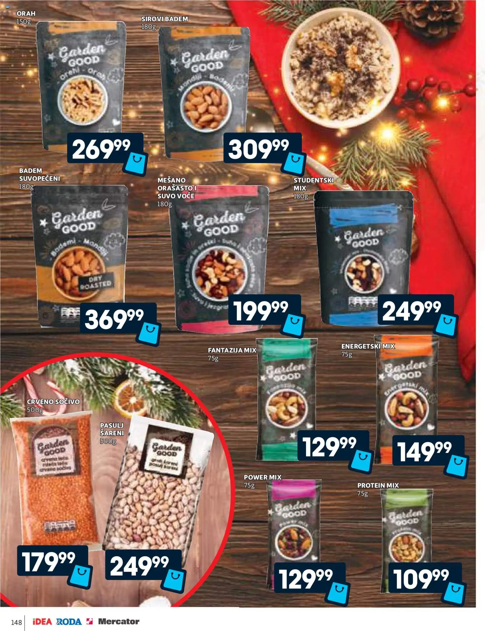 Roda katalog - važi od 11.12.2025 | Strana: 148 | Proizvode: Protein, Pasulj, Badem, Orah