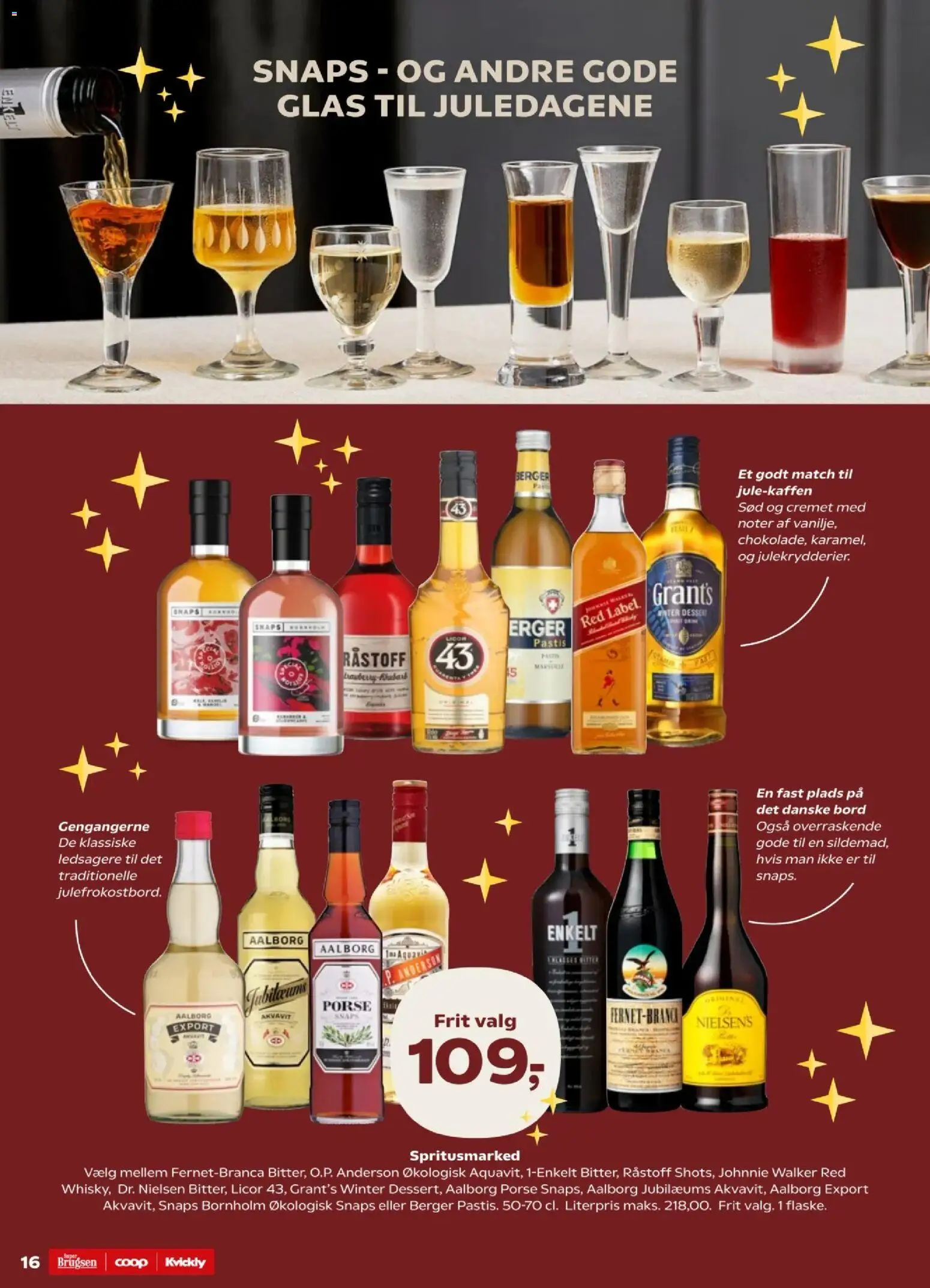 Kvickly tilbudsavis – gyldig fra 21.11.2025 | Side: 16 | Produkter: Pasta, Bord, Vanilje