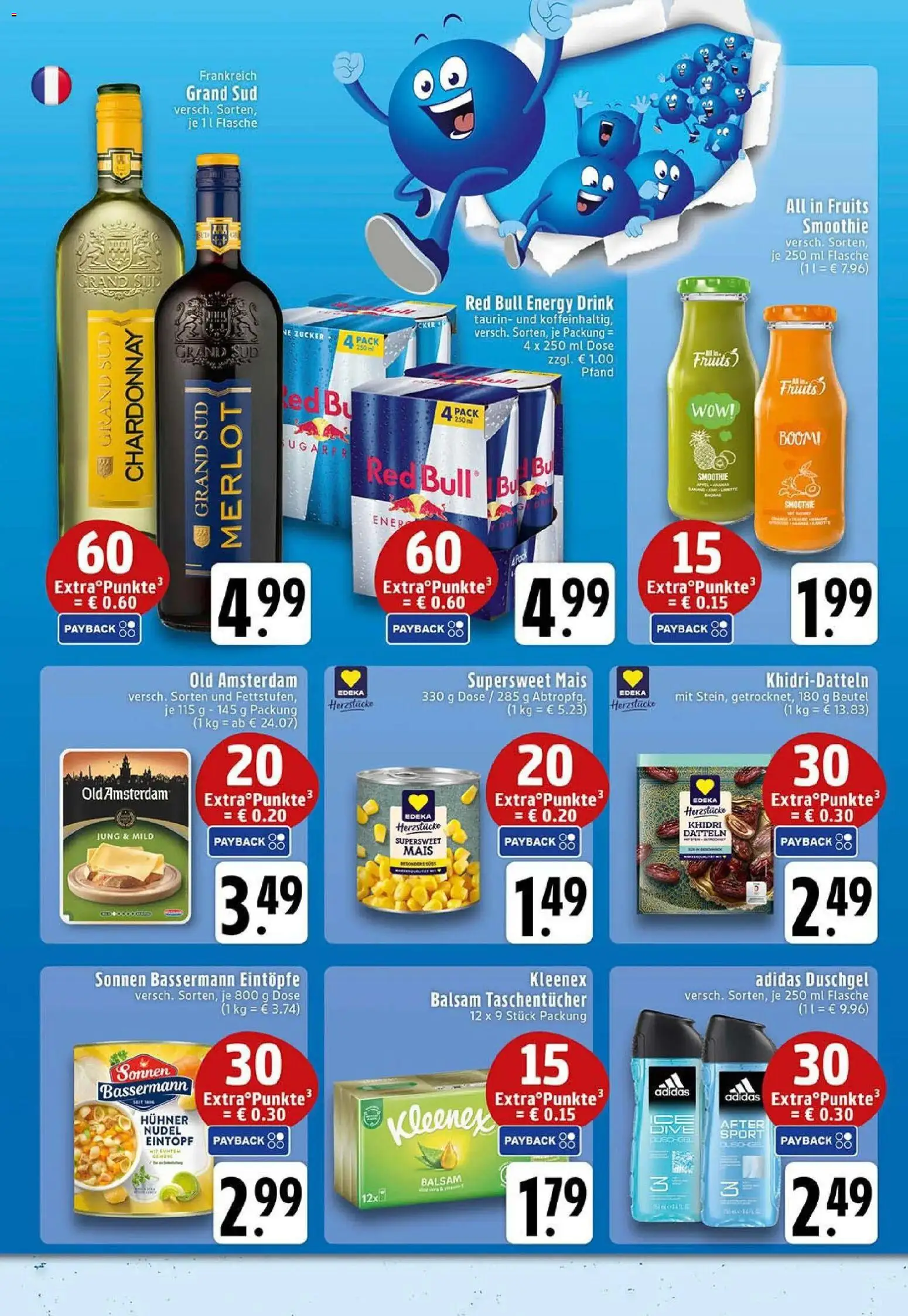 Edeka prospekt Horhausen	 – gültig ab 07.12.2025 | Seite: 29 | Produkte: Energy, Merlot, Shower Gel, Grand sud