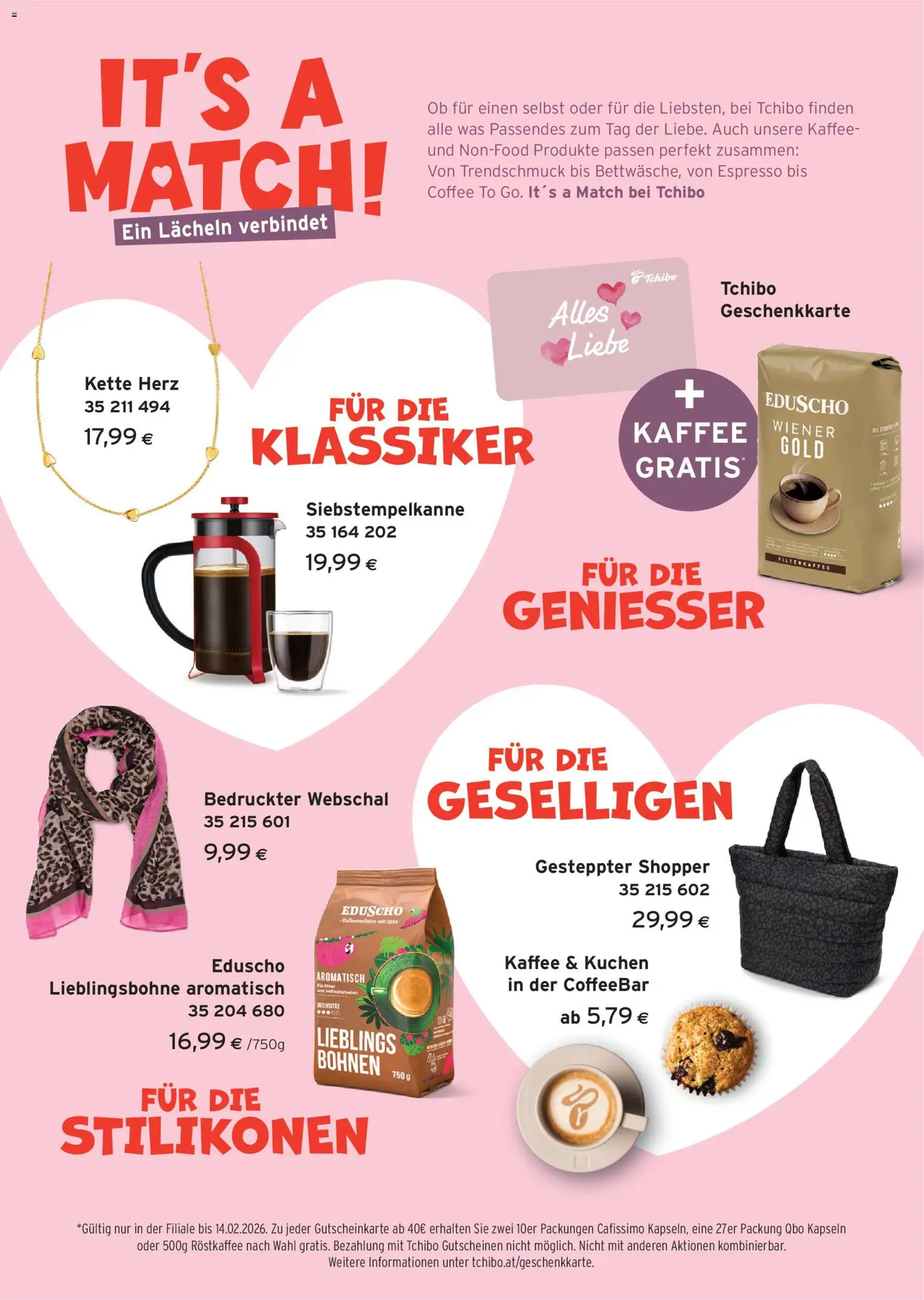 Tchibo Eduscho - Tchibo Magazin gültig ab 28.01.2026 | Seite: 5 | Produkte: Kaffee
