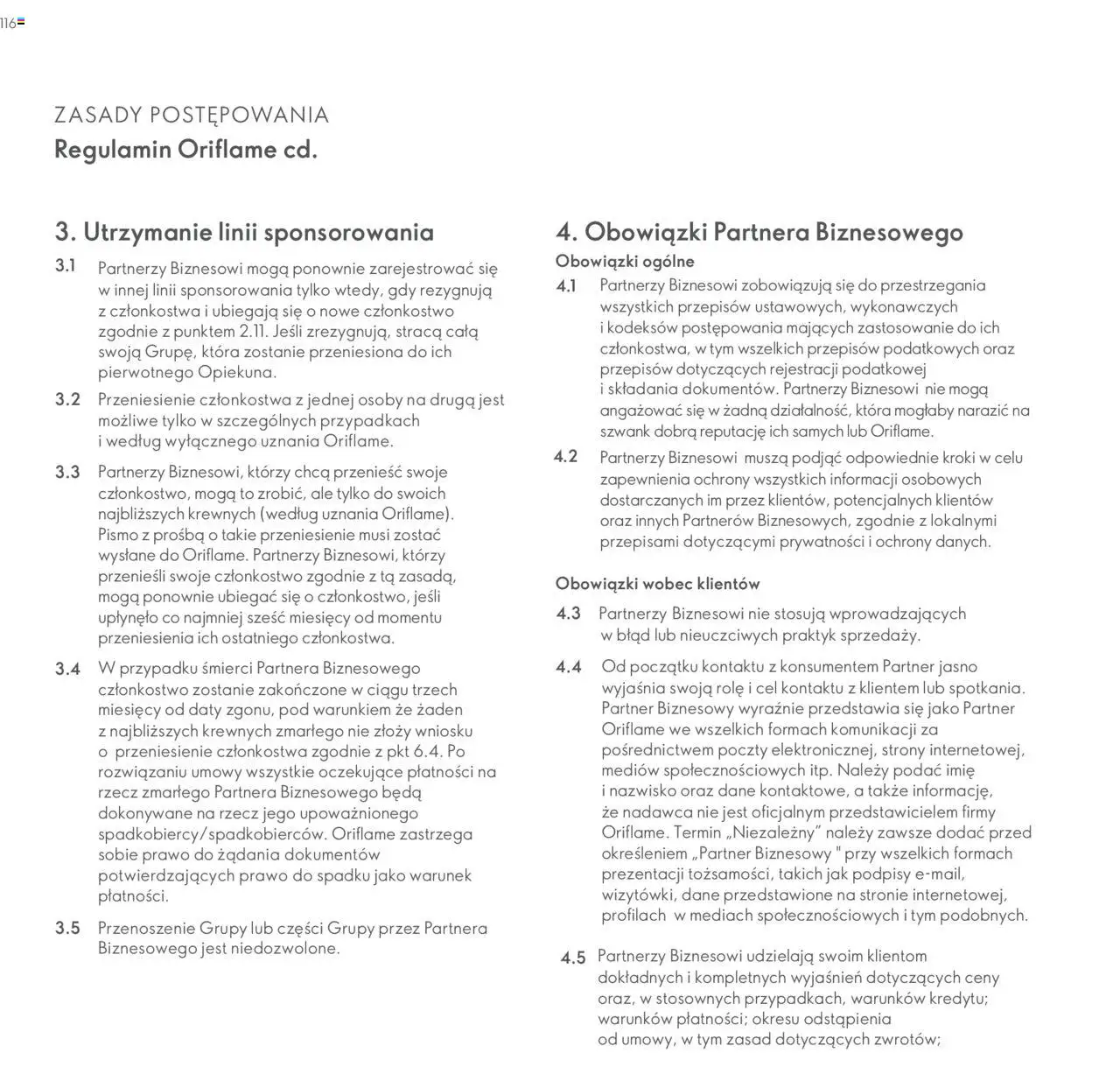 Oriflame Katalog - Strefa Korzyści Premium od 23.01.2024 | Strona: 116