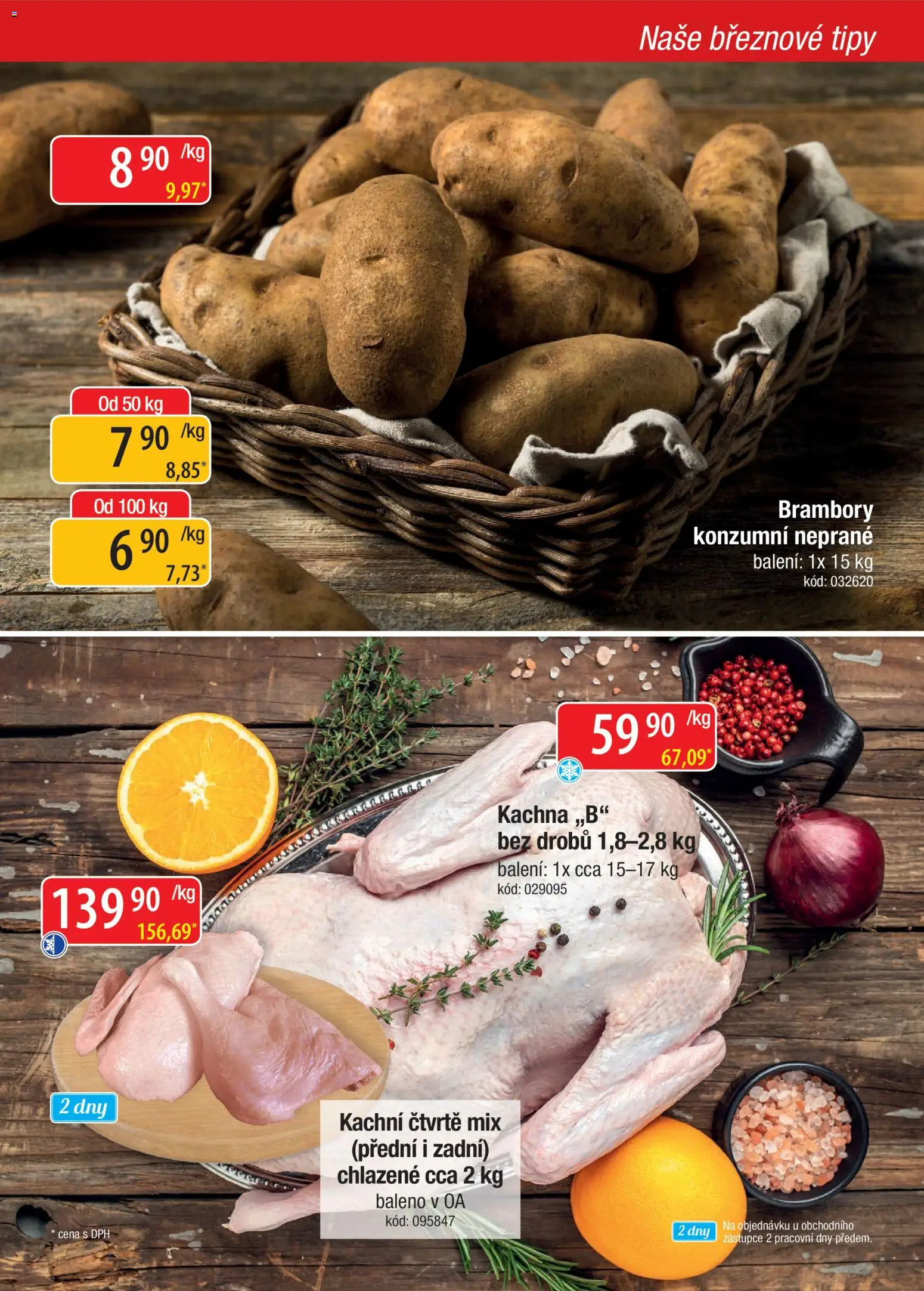 Astur & Qanto leták - Velkoobchod fresh 03/2026 od 01.03.2026 | Strana: 33 | Produkty: Brambory, Kachna