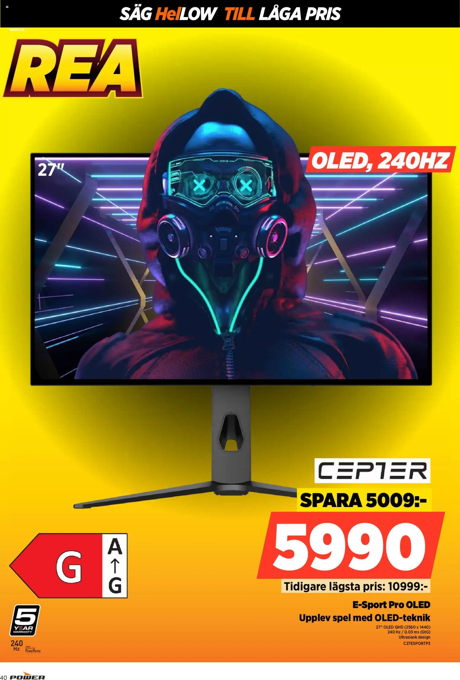 Power reklamblad aktuell från 12.01.2026 | Sida: 40 | Produkter: Såg, Spel