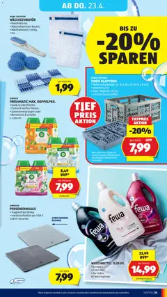 Hofer Flugblatt ab 20.04.2026 gültig | Seite: 39 | Produkte: Limette, Waschmittel
