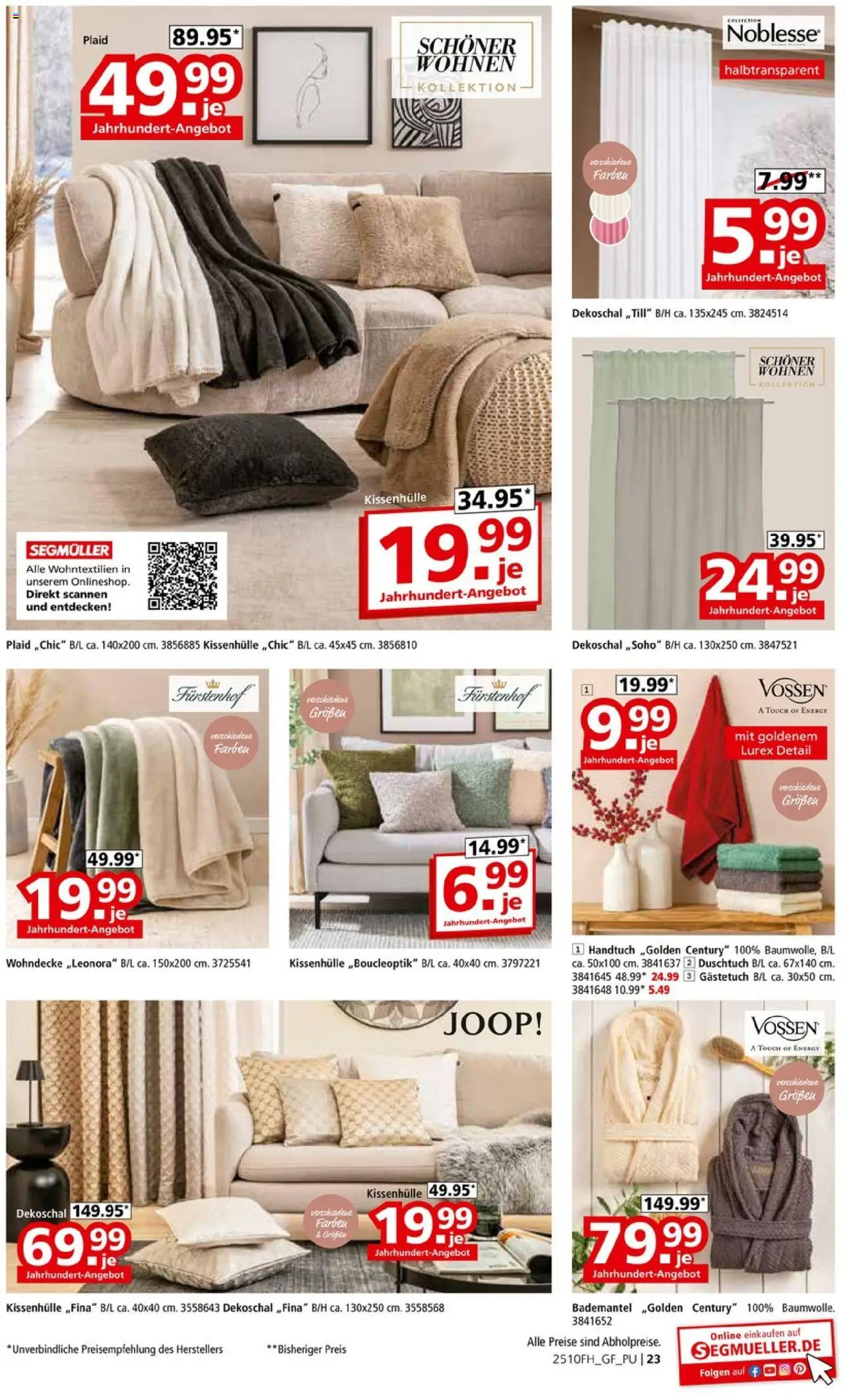 Segmüller Prospekt 	 – gültig ab 18.10.2025 | Seite: 35 | Produkte: Energy, Bademantel