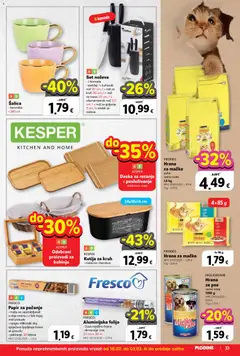Plodine - Katalog - Pregled kataloga iz trgovine Plodine, vrijedi od 18.02.2026 | Stranica: 31 | Proizvodi: Kruh, Meso, Nož, Papir za pečenje