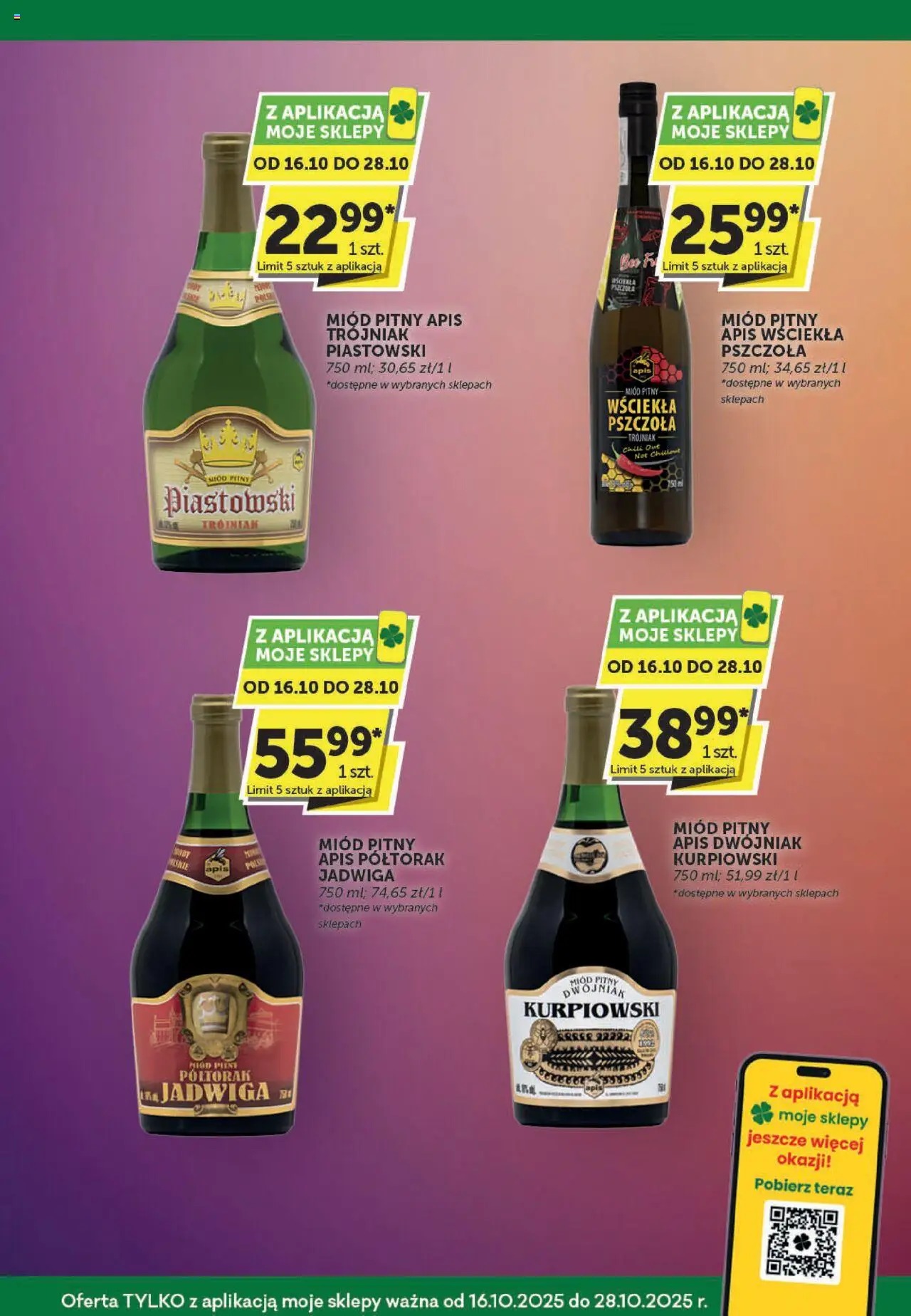 Euro Sklep Gazetka - Katalog alkoholowy od 16.10.2025 | Strona: 3 | Produkty: Chili, Miód, Miód pitny