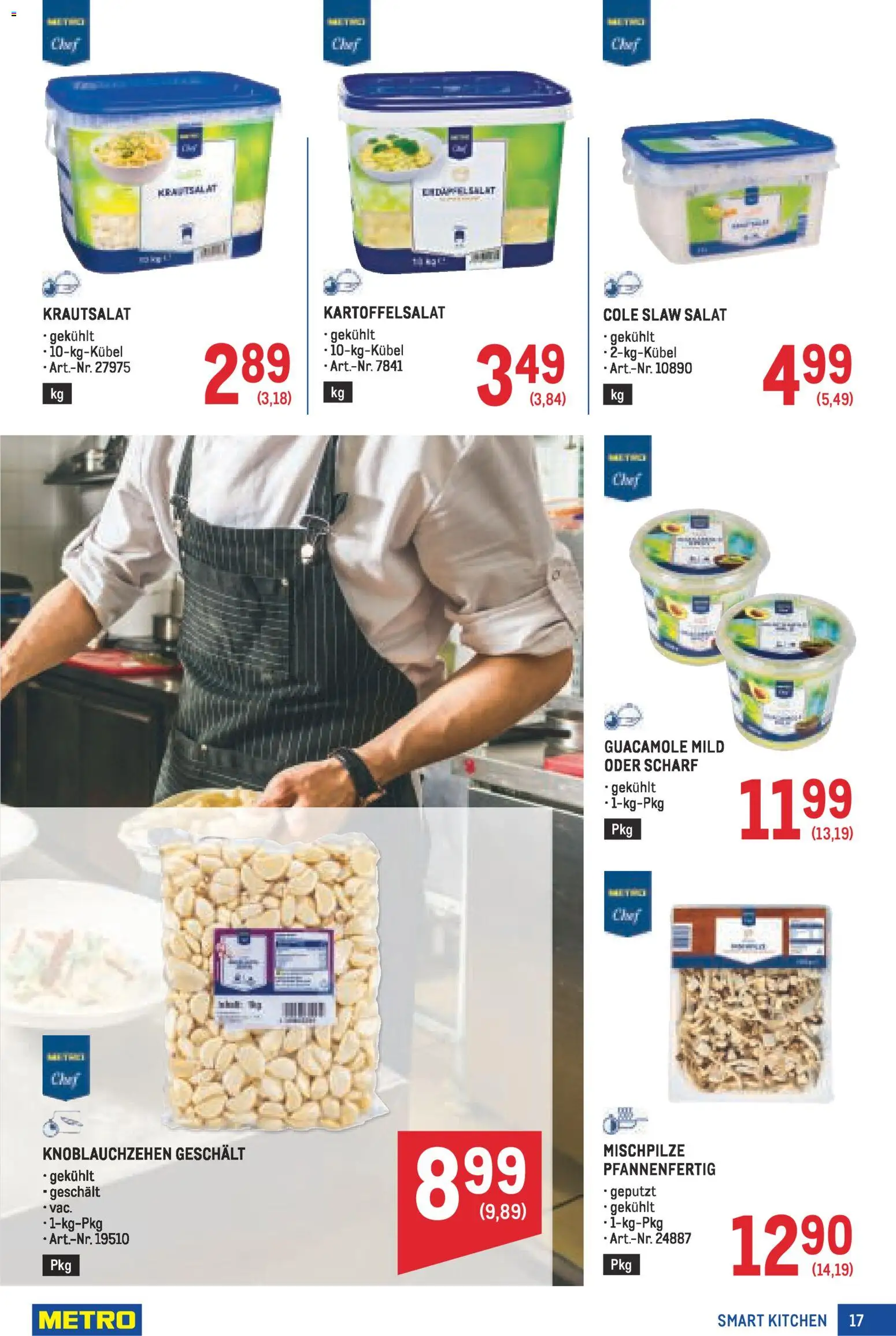 Metro angebote Profi gültig ab 19.02.2026 | Seite: 17 | Produkte: Salat