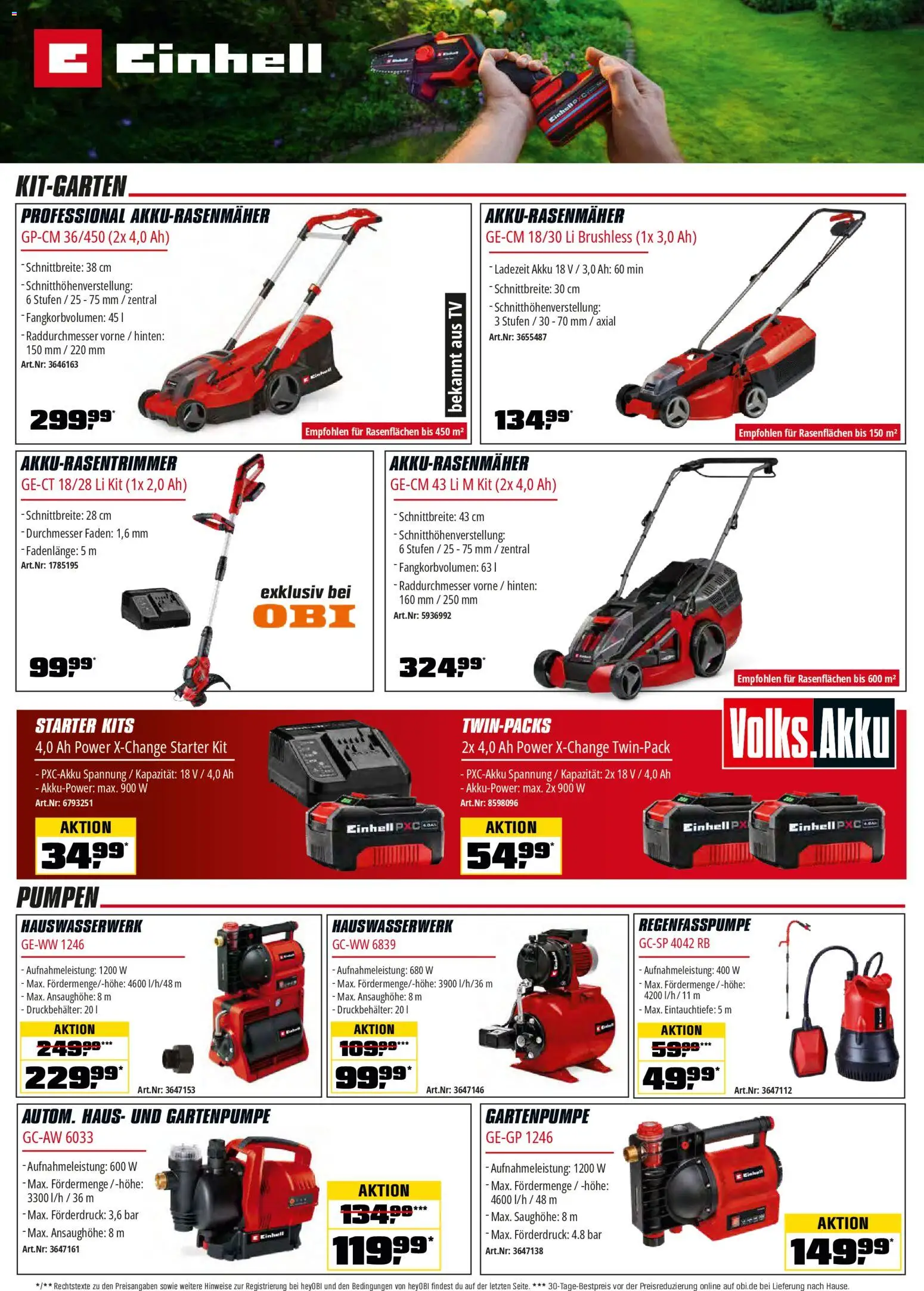 OBI Flugblatt gültig ab 26.03.2026 | Seite: 17 | Produkte: TV