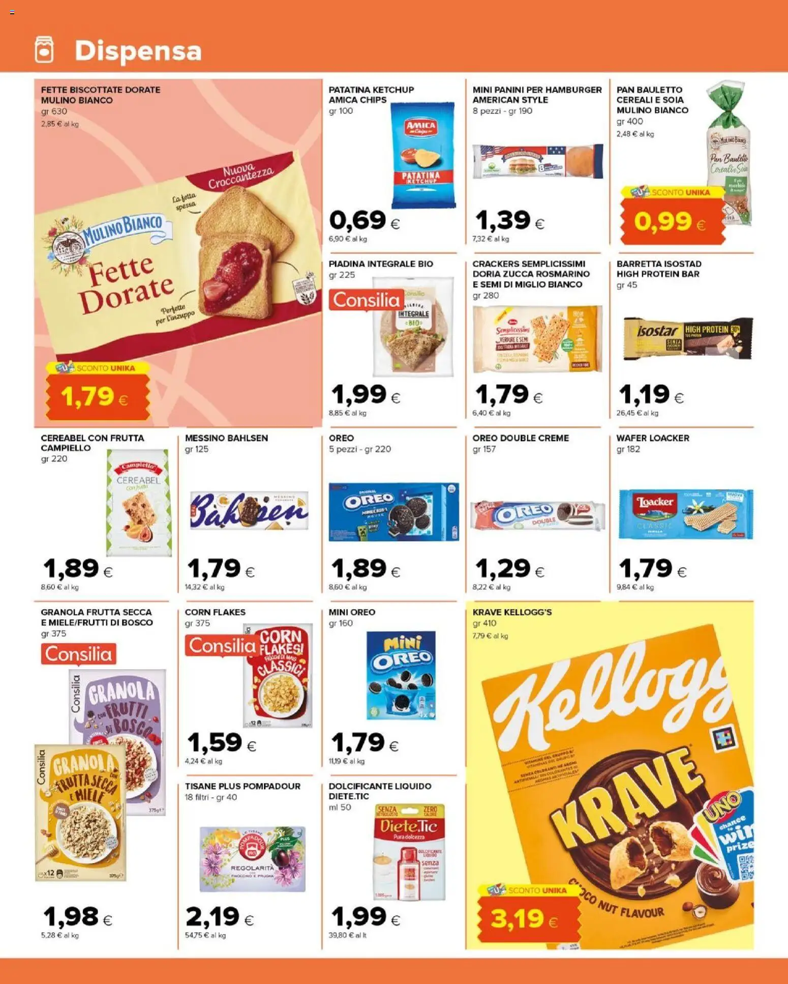 Volantino Tigre del 14.01.2026 | Pagina: 8 | Prodotti: Rosmarino, Cereali, Verdure, Crackers