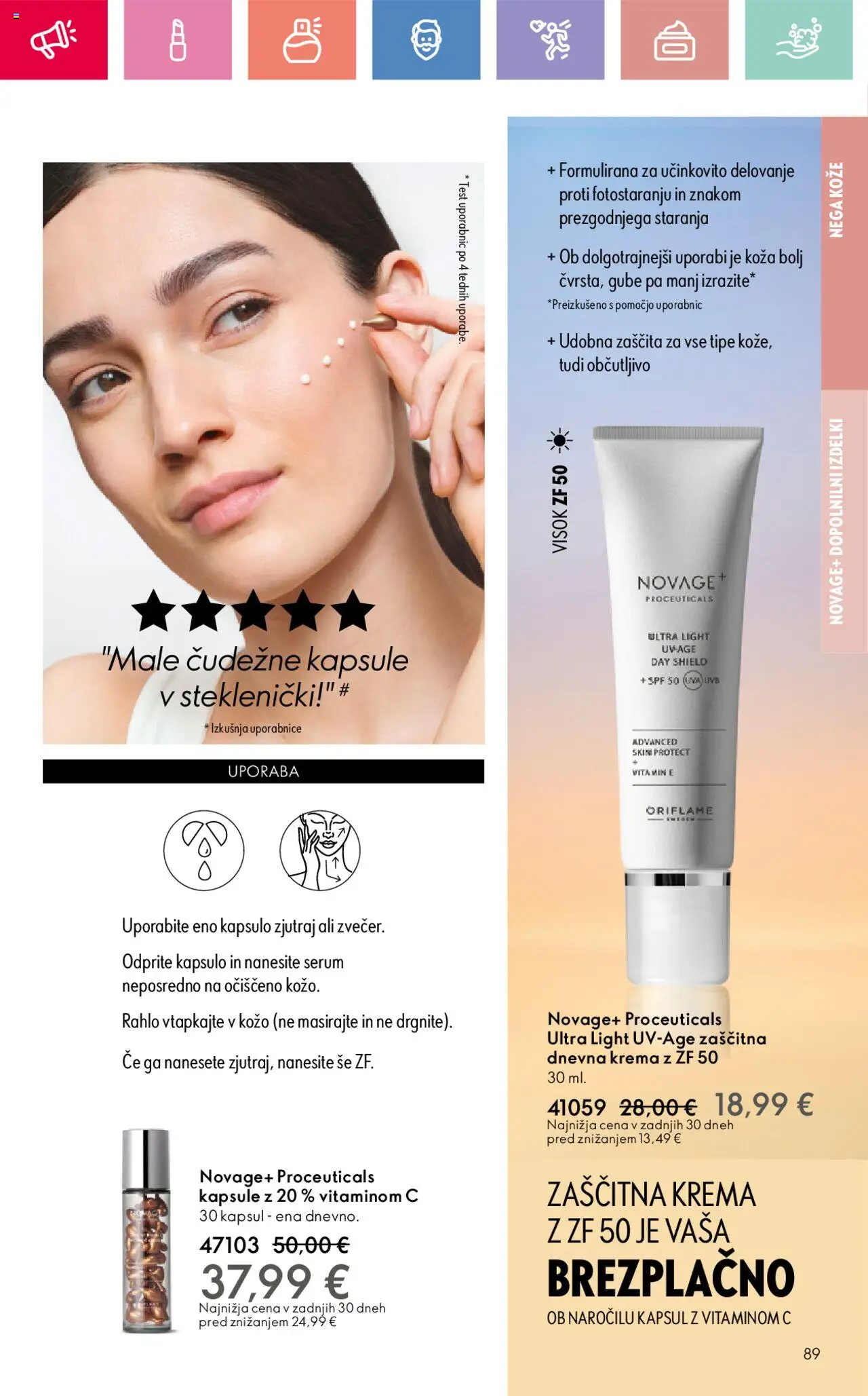 Oriflame katalog 12 │ velja od 24.08.2025 | Stran: 89 | Izdelki: Krema