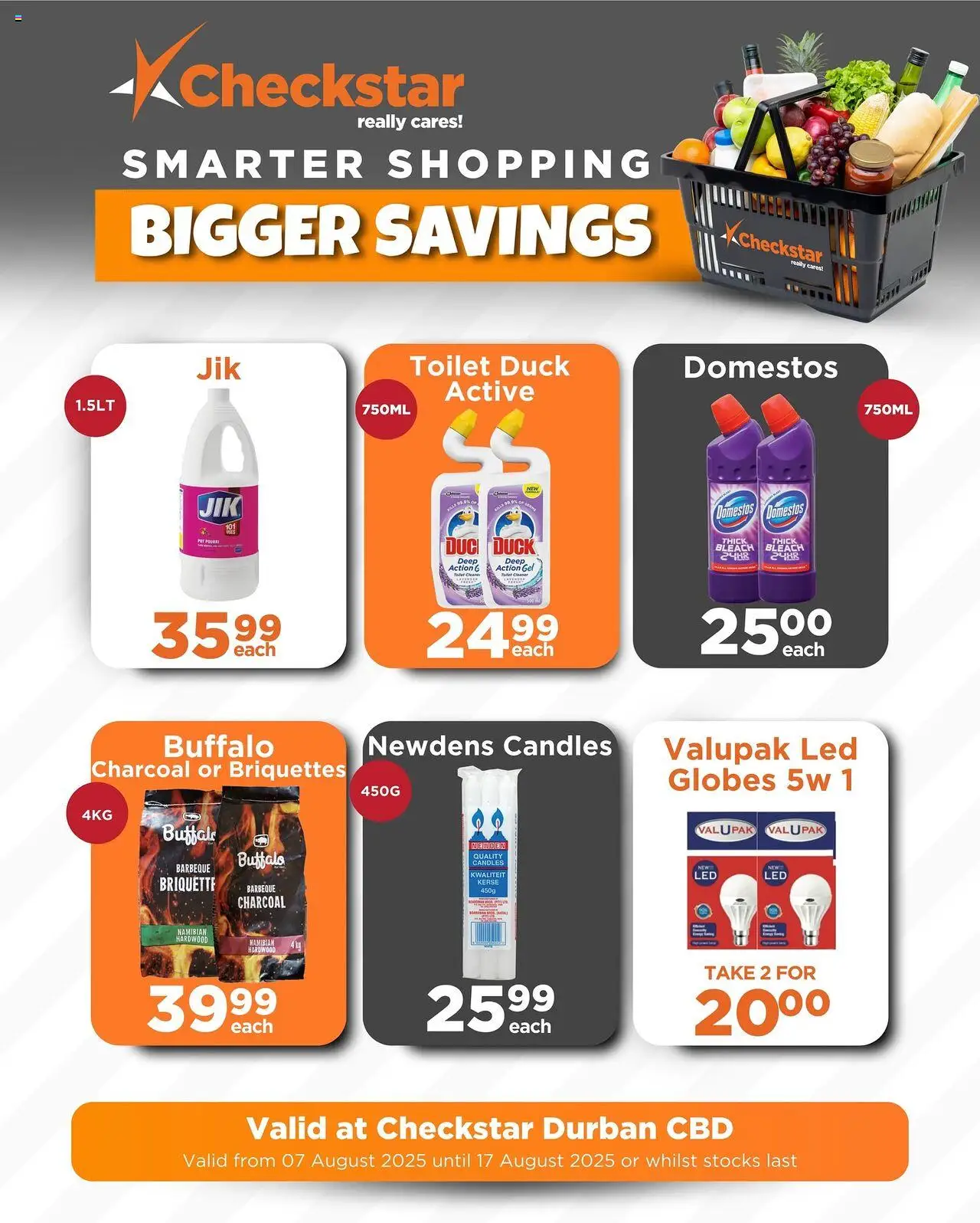 Check Star Specials │ valid from 07.08.2025 | Page: 3 | Products: Toilet, Bleach