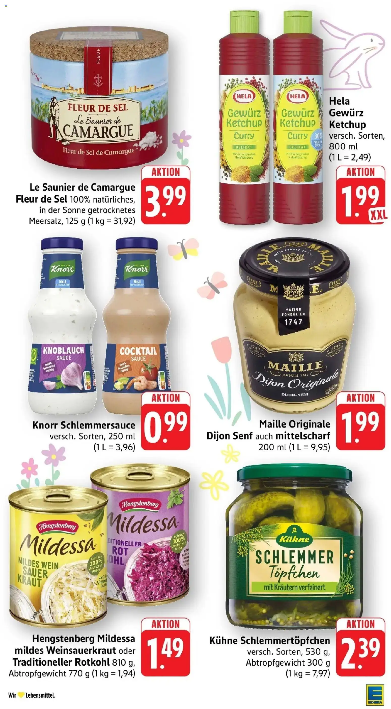 E center Prospekt Groß-Gerau	 – gültig ab 29.03.2026 | Seite: 34 | Produkte: Rotkohl, Knorr, Knoblauch, Ketchup