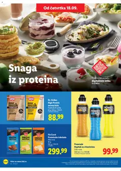 Lidl katalog - važi od 18.09.2025 | Strana: 12 | Proizvode: Protein, Ovsena kaša, Dr. Oetker, Čokolada