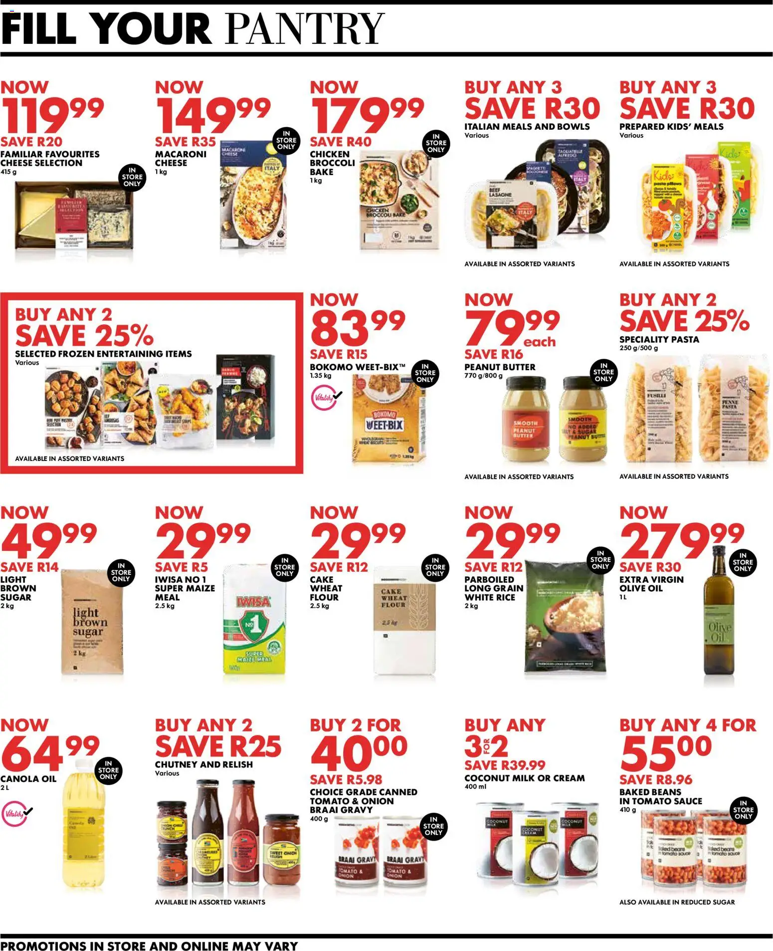New Woolworths catalogue – valid from 03.11.2025 | Page: 4 | Products: Oil, Chicken, Cream, Peanut butter