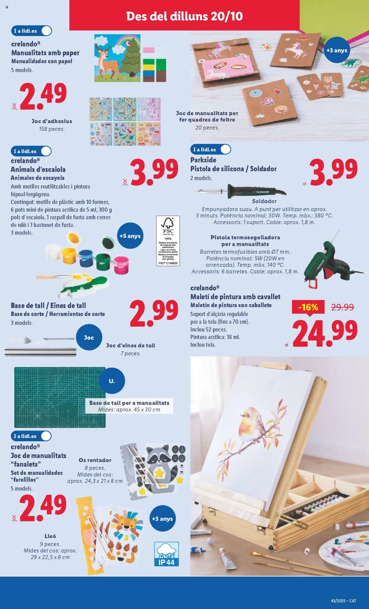 Lidl folleto de bazar │ válido desde el 20.10.2025 | Página: 17 | Productos: Cable