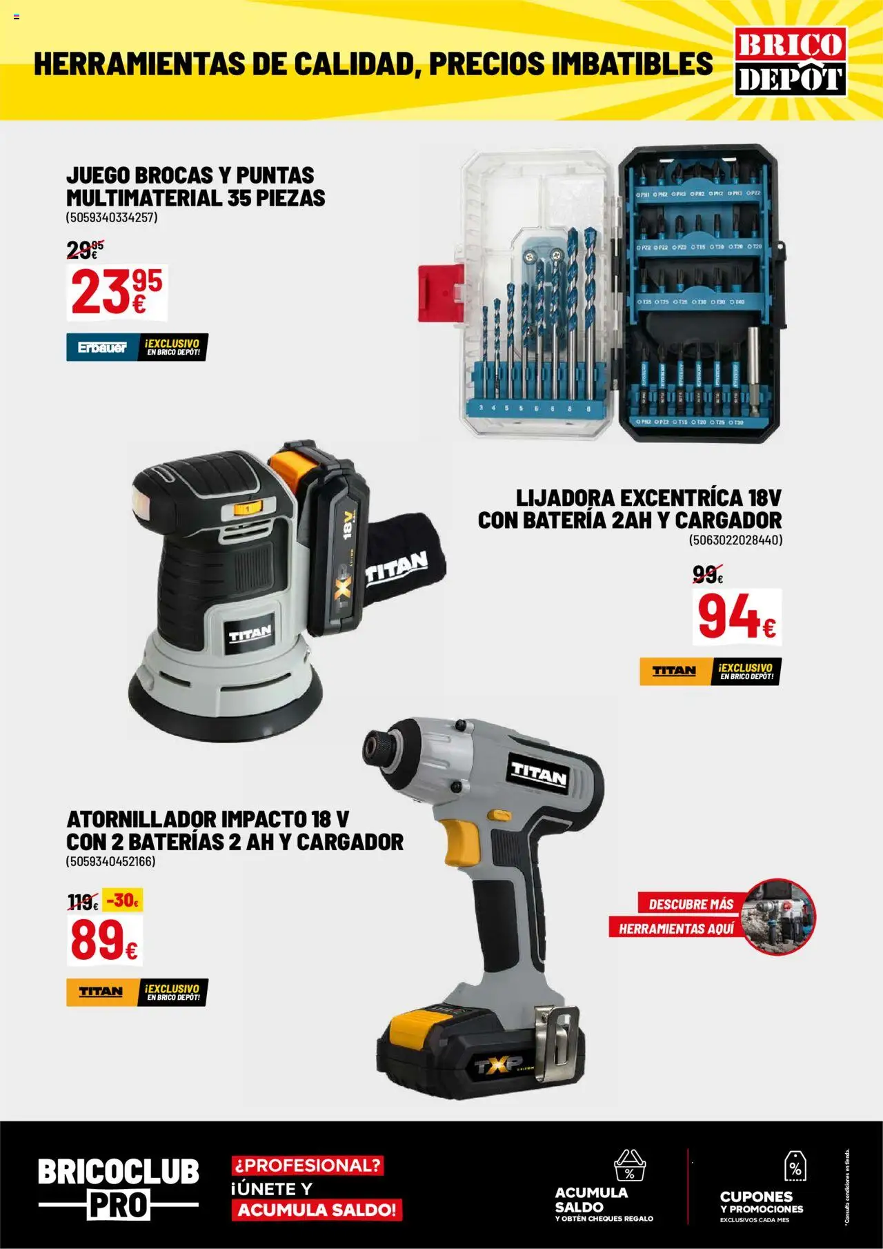 Brico Depôt folleto │ válido desde el 01.08.2025 | Página: 15 | Productos: Batería