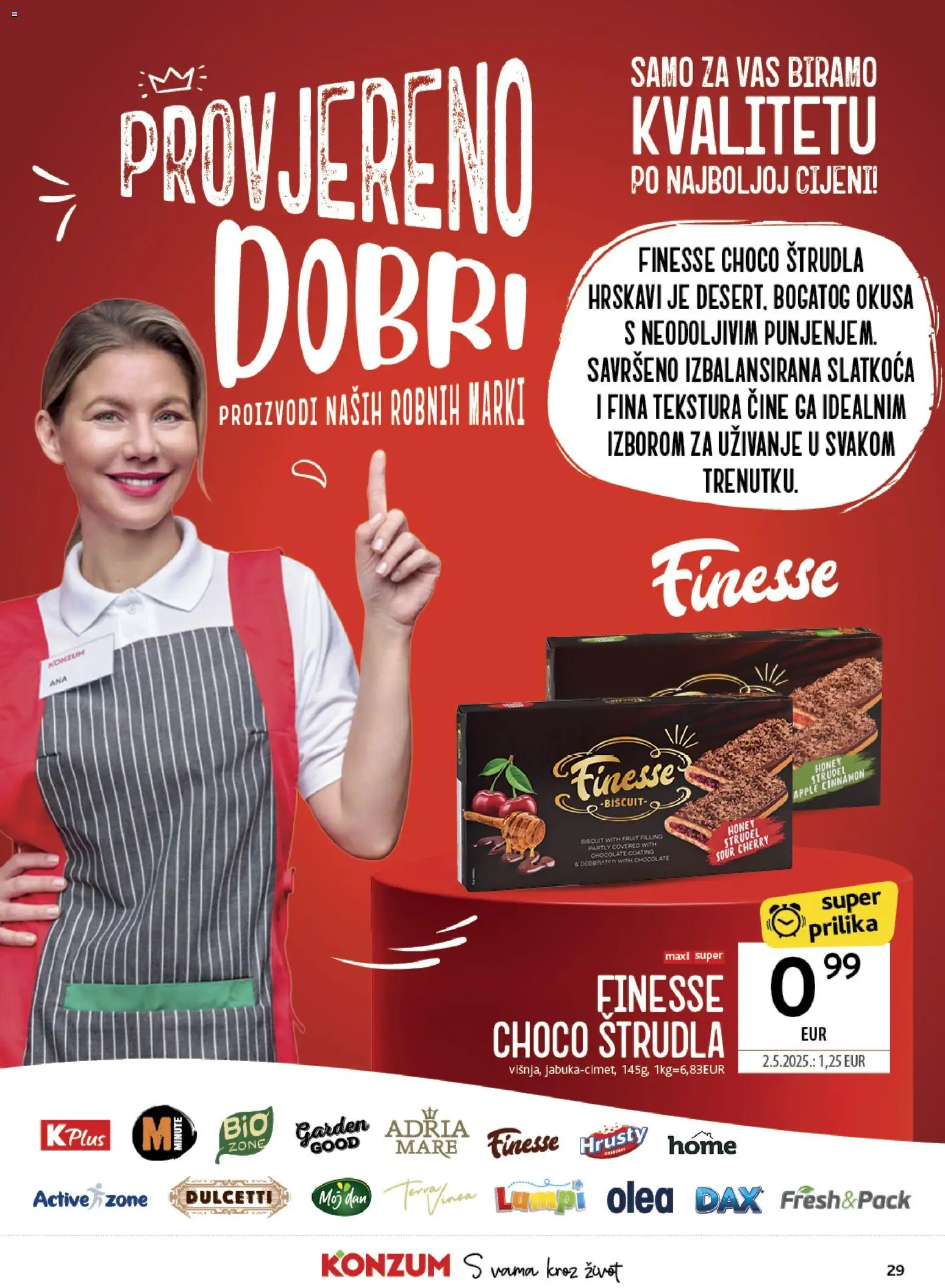 Konzum HR akciós ujság - amely érvényes a következő dátumtól: 25.02.2026 | Oldal: 29