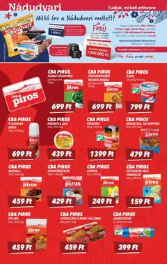 CBA Akciós újság - amely érvényes a következő dátumtól: 18.12.2025 | Oldal: 4