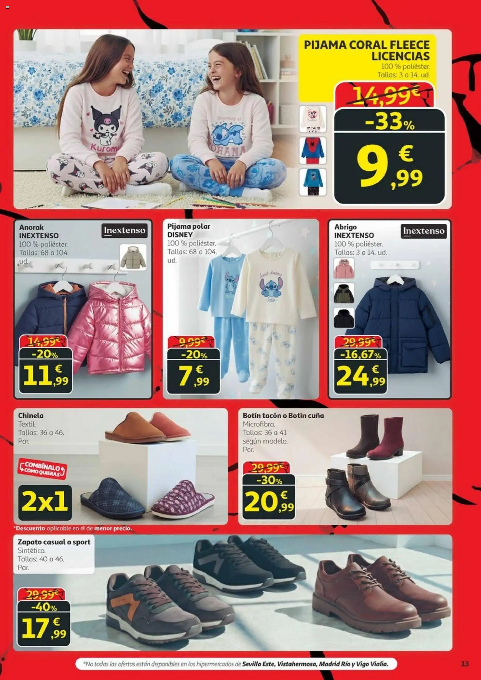 Alcampo - Black Friday Canarias │ válido desde el 20.11.2025 | Página: 13 | Productos: Pijama, Cuna