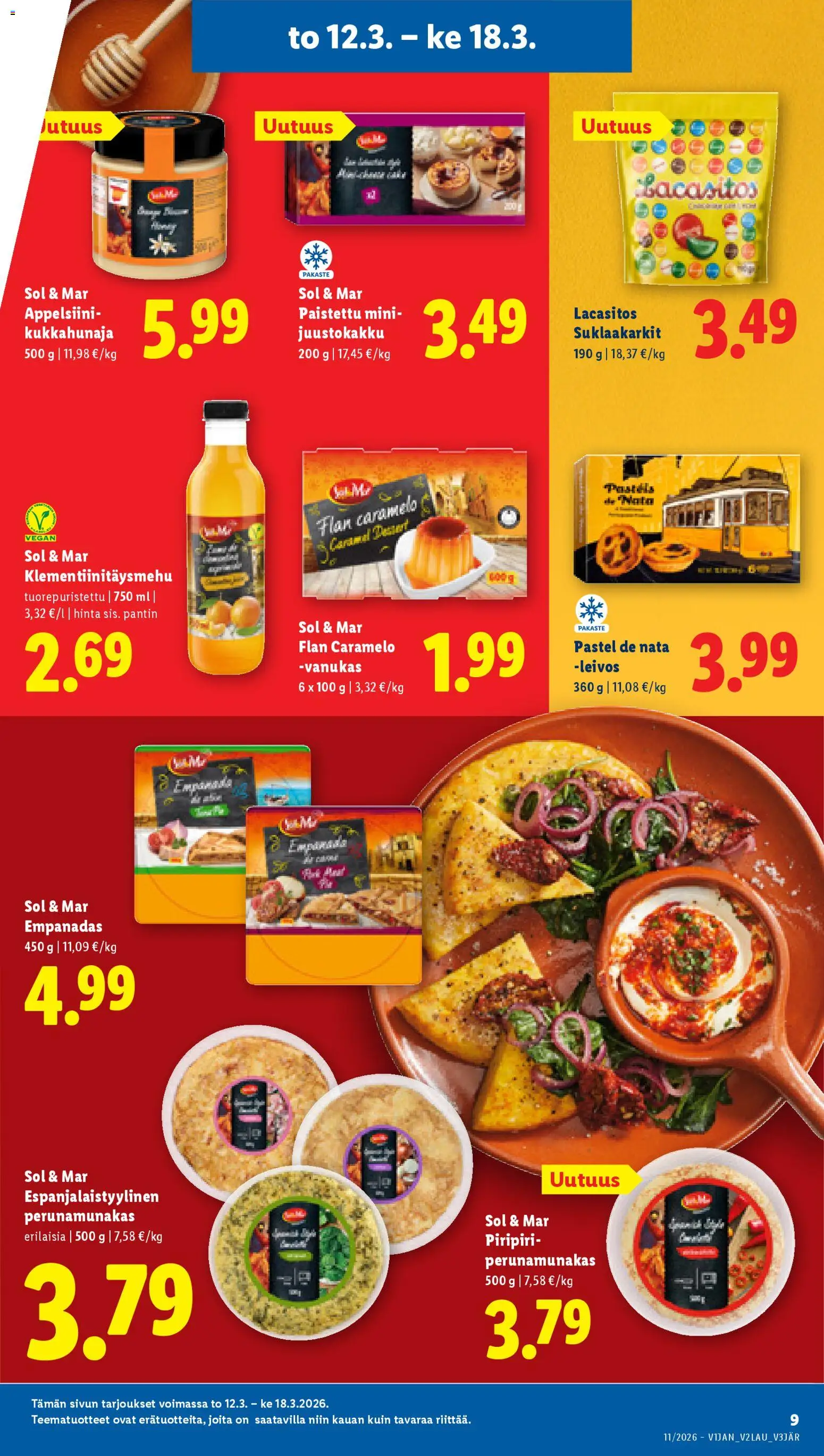 Lidl tarjoukset - Helsinki – voimassa 12.03.2026 alkaen | Sivu: 9