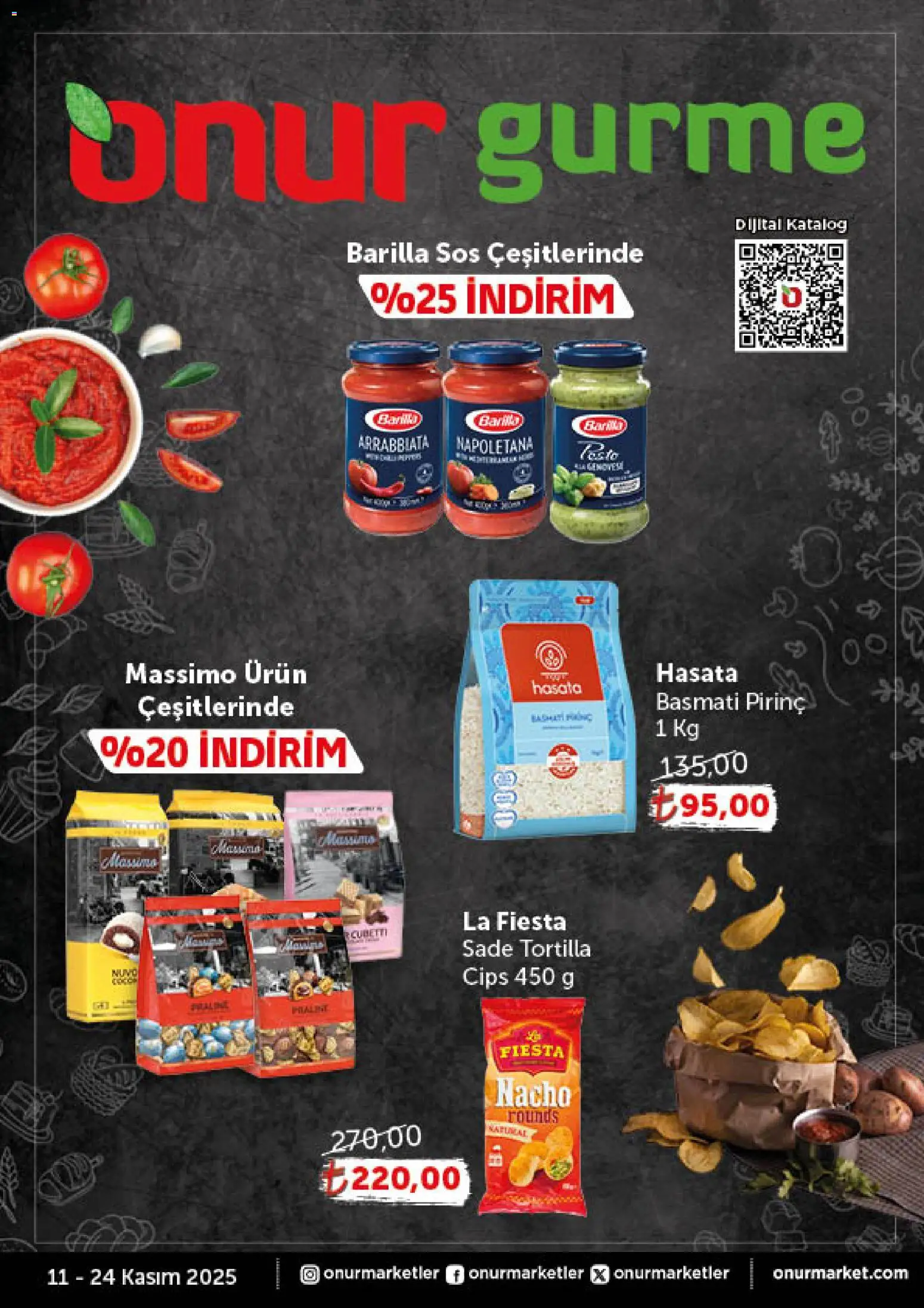 Onur Market Katalog - Gurme - 11.11.2025 tarihinden itibaren geçerlidir | Sayfa: 1 | Ürünler: Pirinç, Cips, Sos