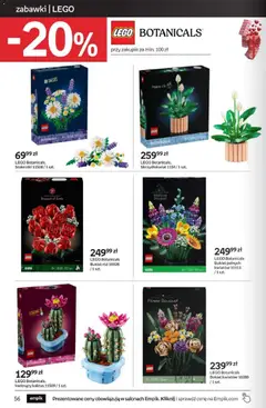 Pogląd oferty "Empik promocje" - ważna od 28.01.2026 | Strona: 56 | Produkty: Lego, Róż