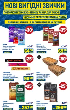 Metro акції дійснийкції з 19.11.2025