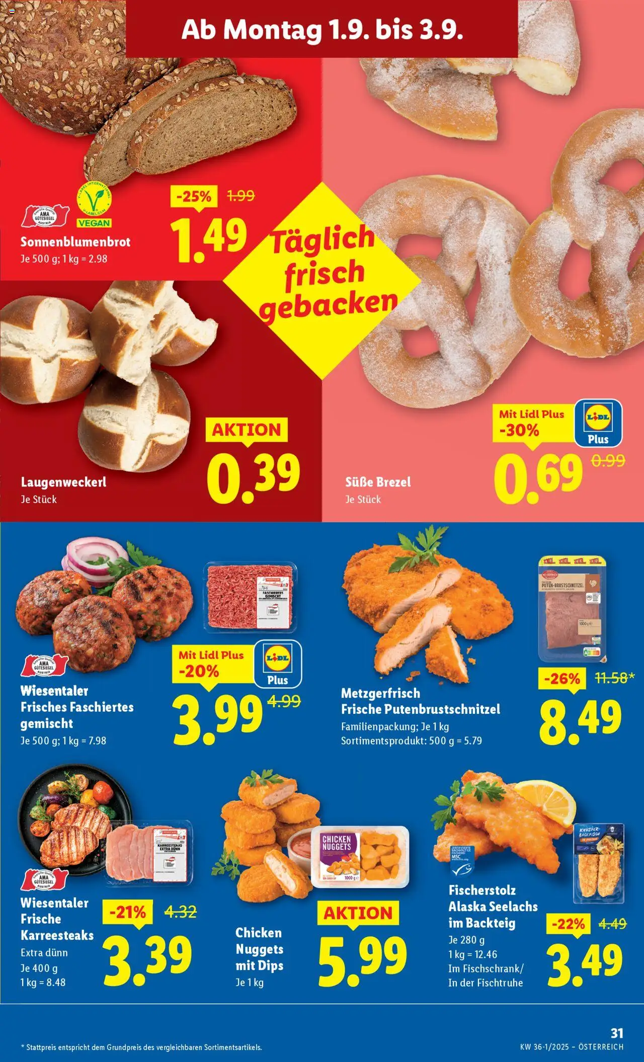 Lidl Flugblatt - Eisenstadt, Ebenfurth, Mattersburg gültig ab 28.08.2025 | Seite: 35