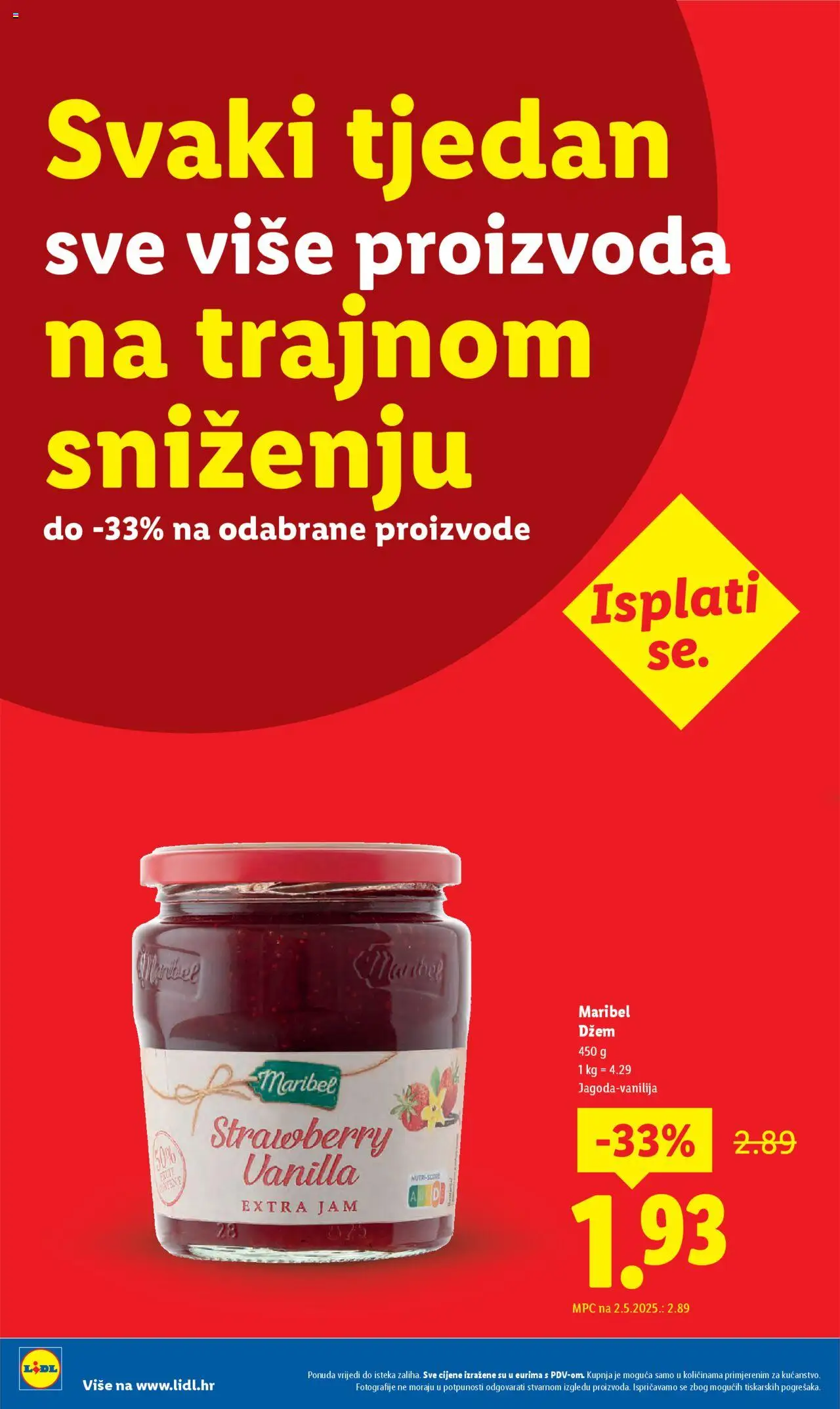 Lidl katalog | vrijedi od 08.09.2025 | Stranica: 12 | Proizvodi: Džem