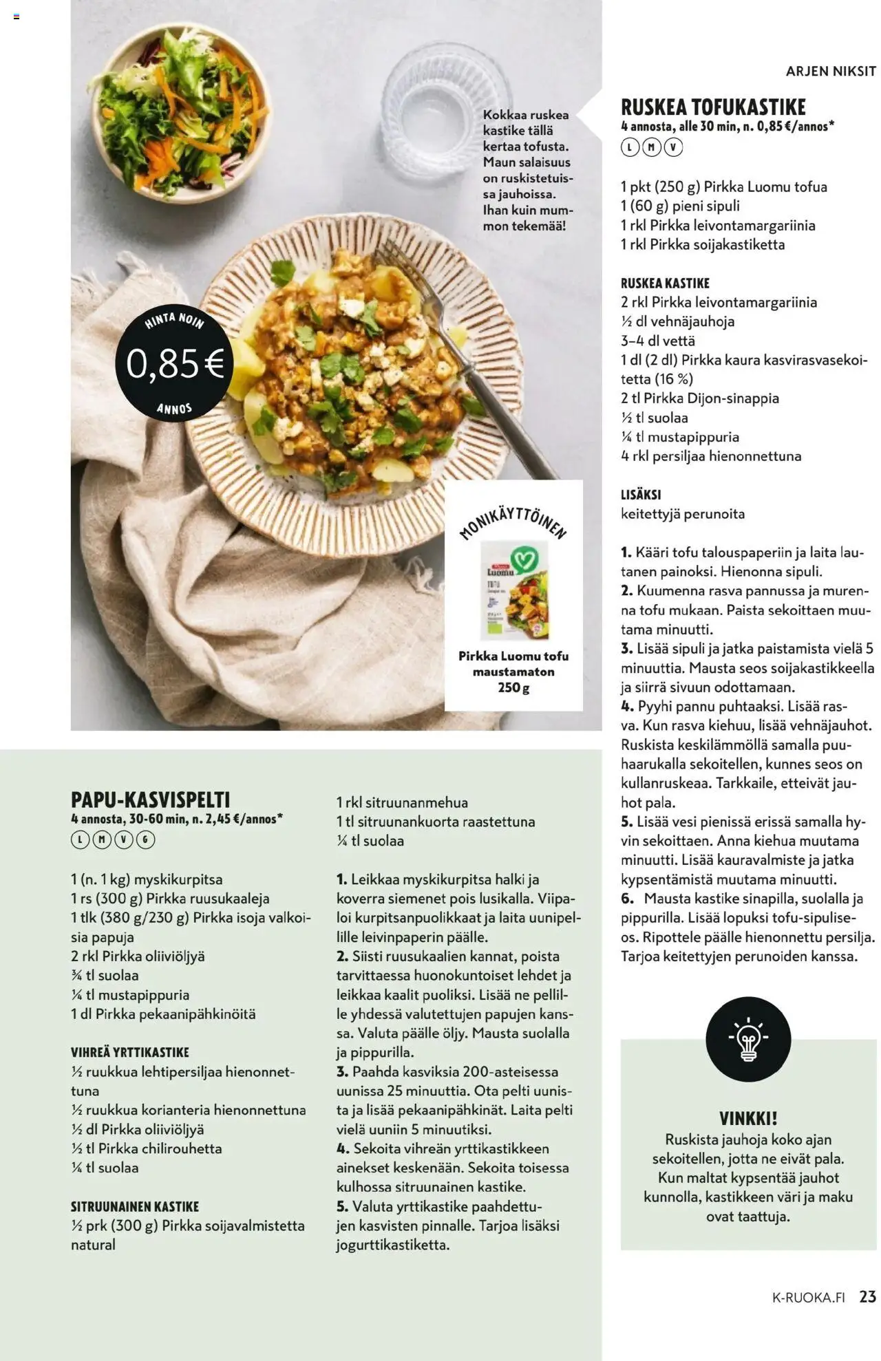 K-Citymarket - K-Ruoka – voimassa 01.10.2025 alkaen | Sivu: 23 | Tuotteet: Siemenet, Kaura