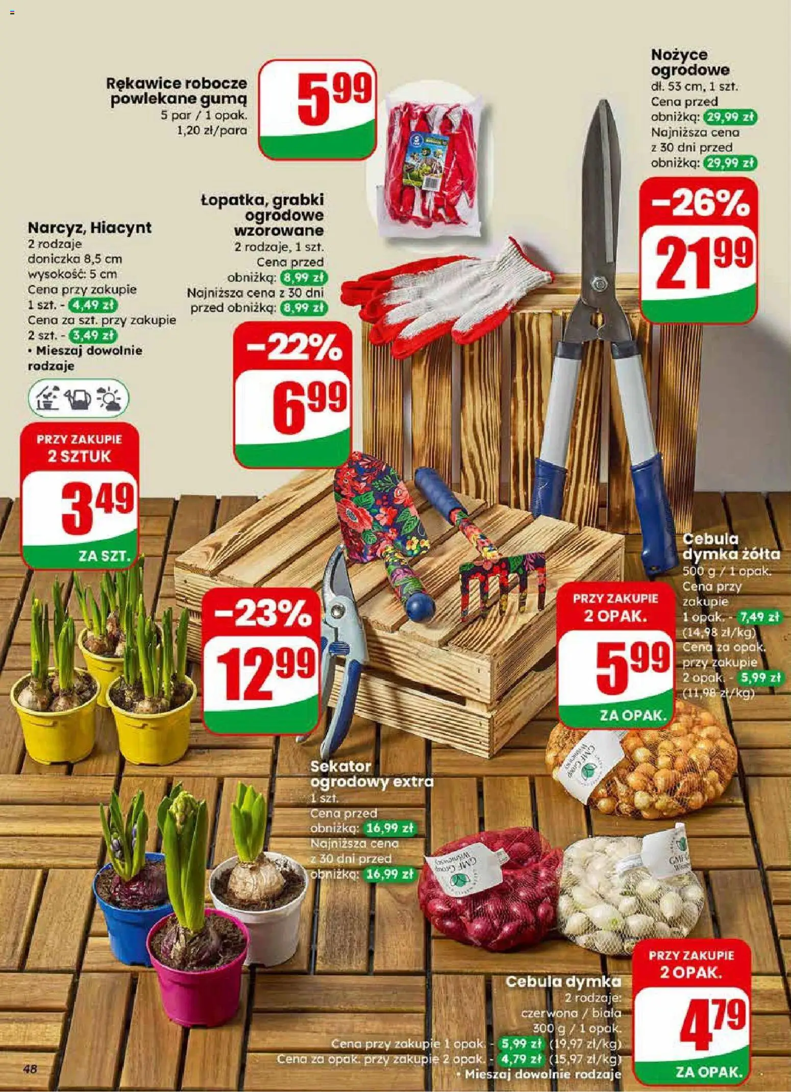 Dino gazetka od 11.03.2026 | Strona: 48 | Produkty: Sekator, Doniczka