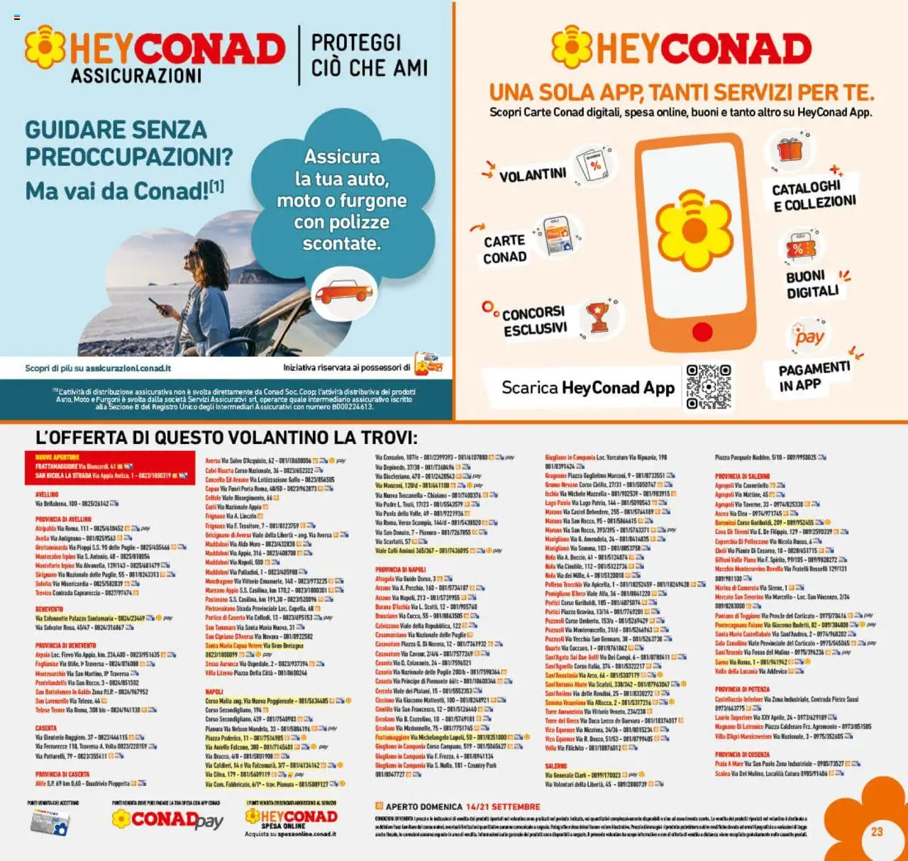 Volantino Conad del 10.09.2025 | Pagina: 23 | Prodotti: The