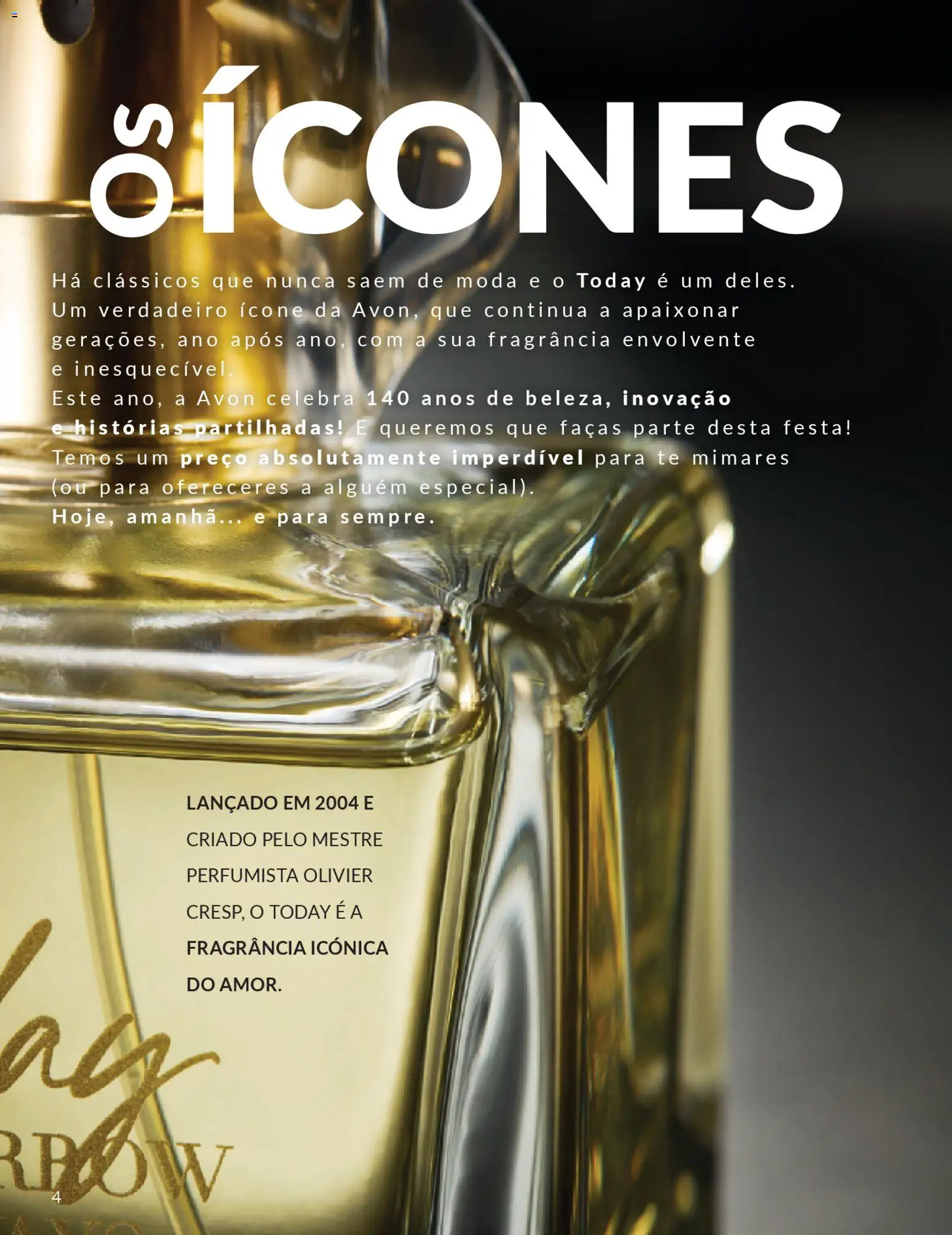 Catálogo Avon Campanha 1 │ válido de 01.01.2026 | Página: 4 | Produtos: Perfume, Fragrância