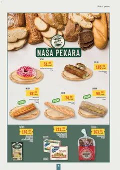 Aroma Market katalog  - pregled Aroma Market kataloga - važi od 05.03.2026 | Strana: 4 | Proizvode: Pekara, Baget, Pita, Pecivo