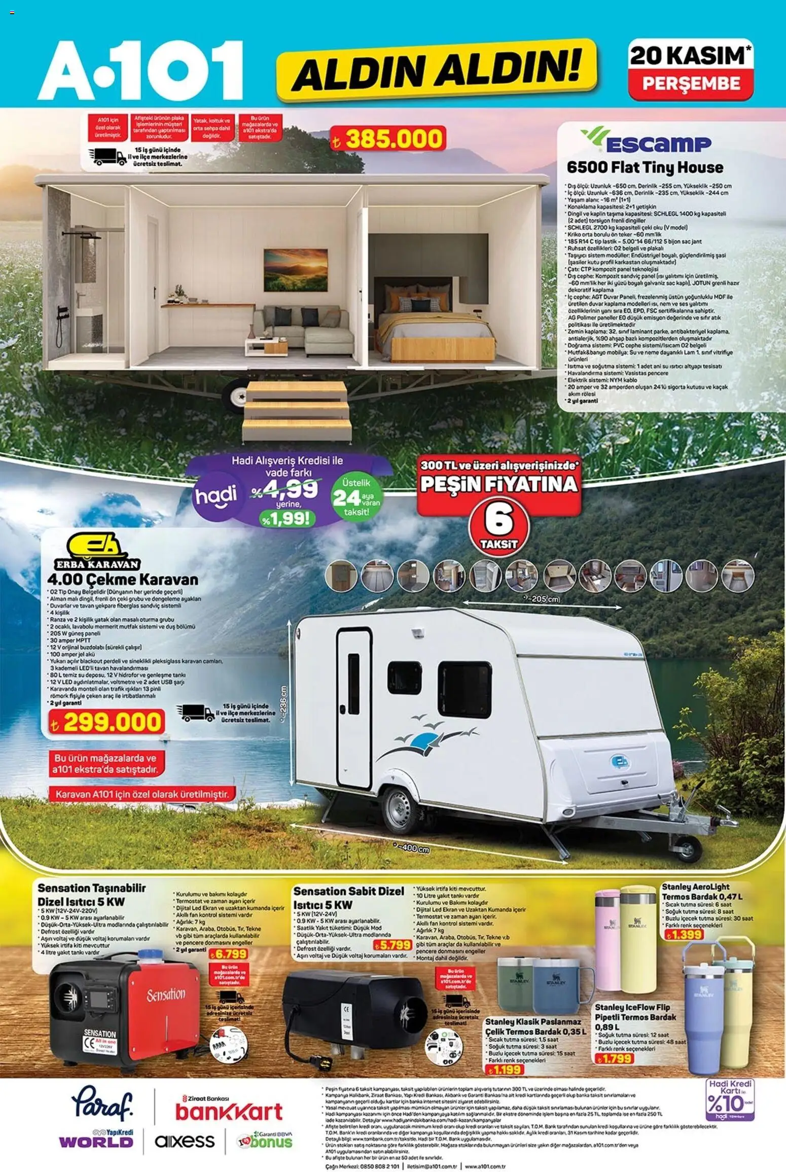 A101 Katalog Aldın Aldın - 20.11.2025 tarihinden itibaren geçerlidir | Sayfa: 6