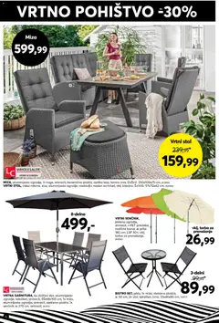 Dipo katalog akcije – veljaven od 22.04.2026 | Stran: 12 | Izdelki: Torba, Vrtni stol, Pohištvo, Miza